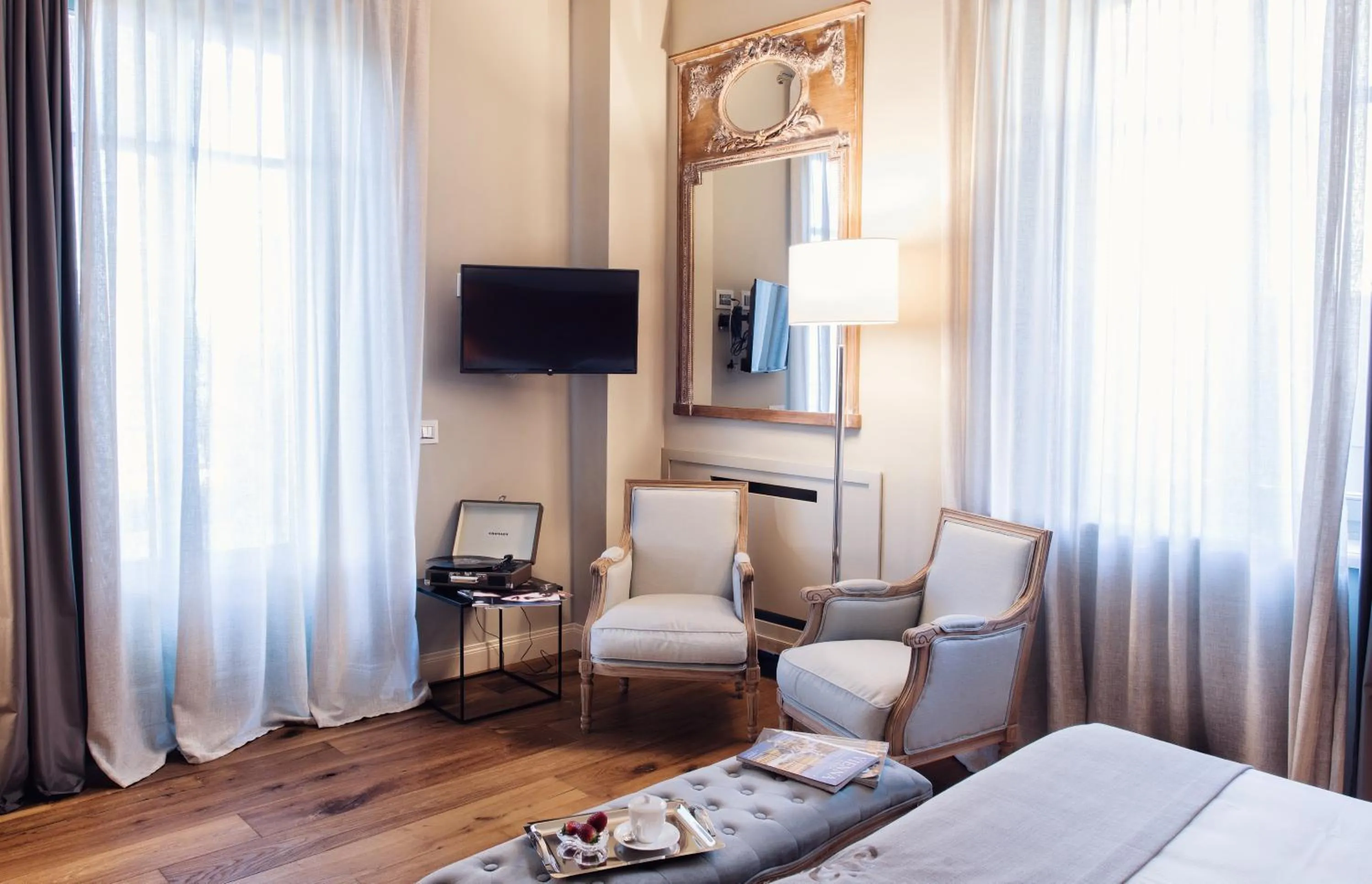 Bed in Villa Fontana Relais Suite & Spa