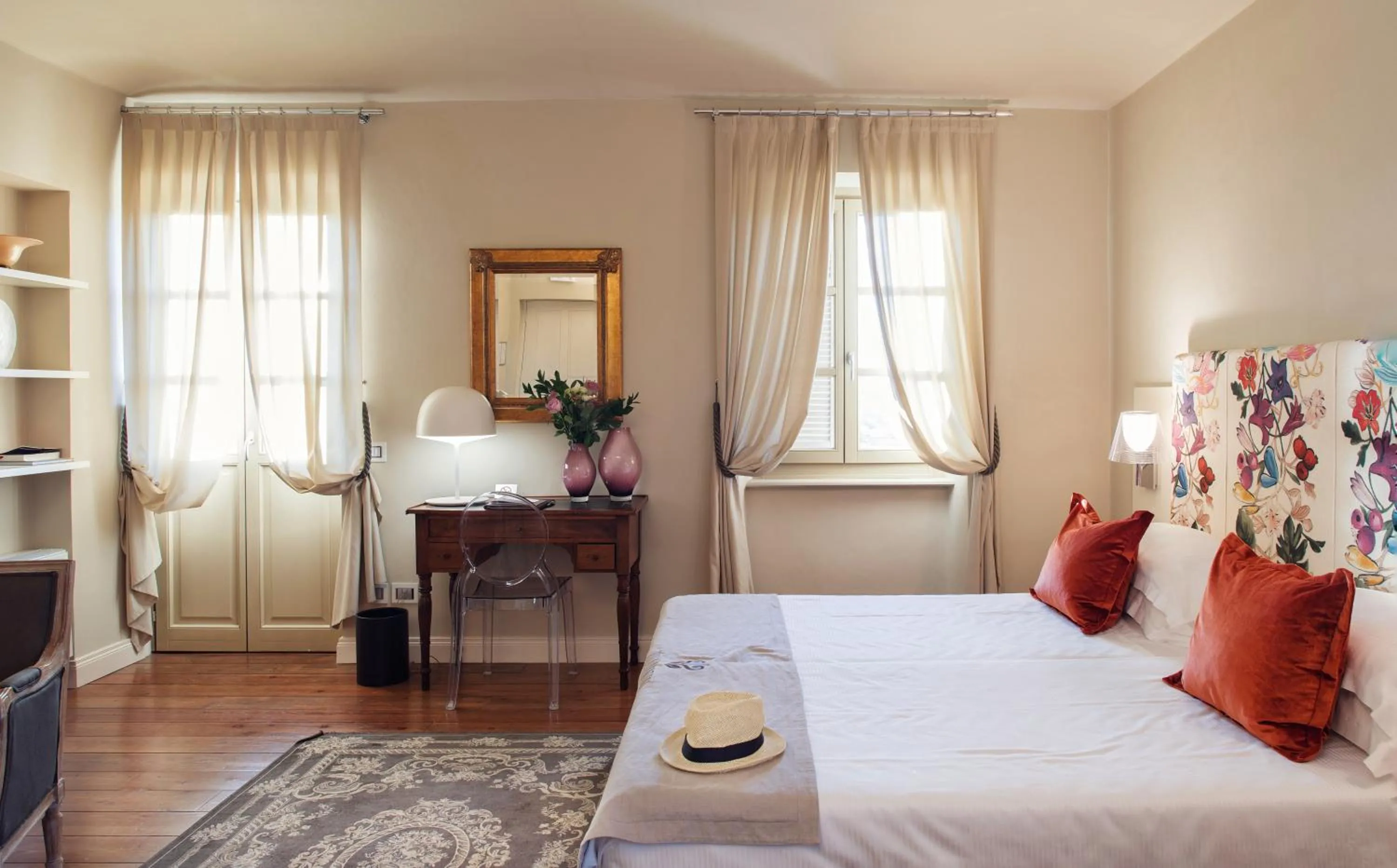 Bed in Villa Fontana Relais Suite & Spa