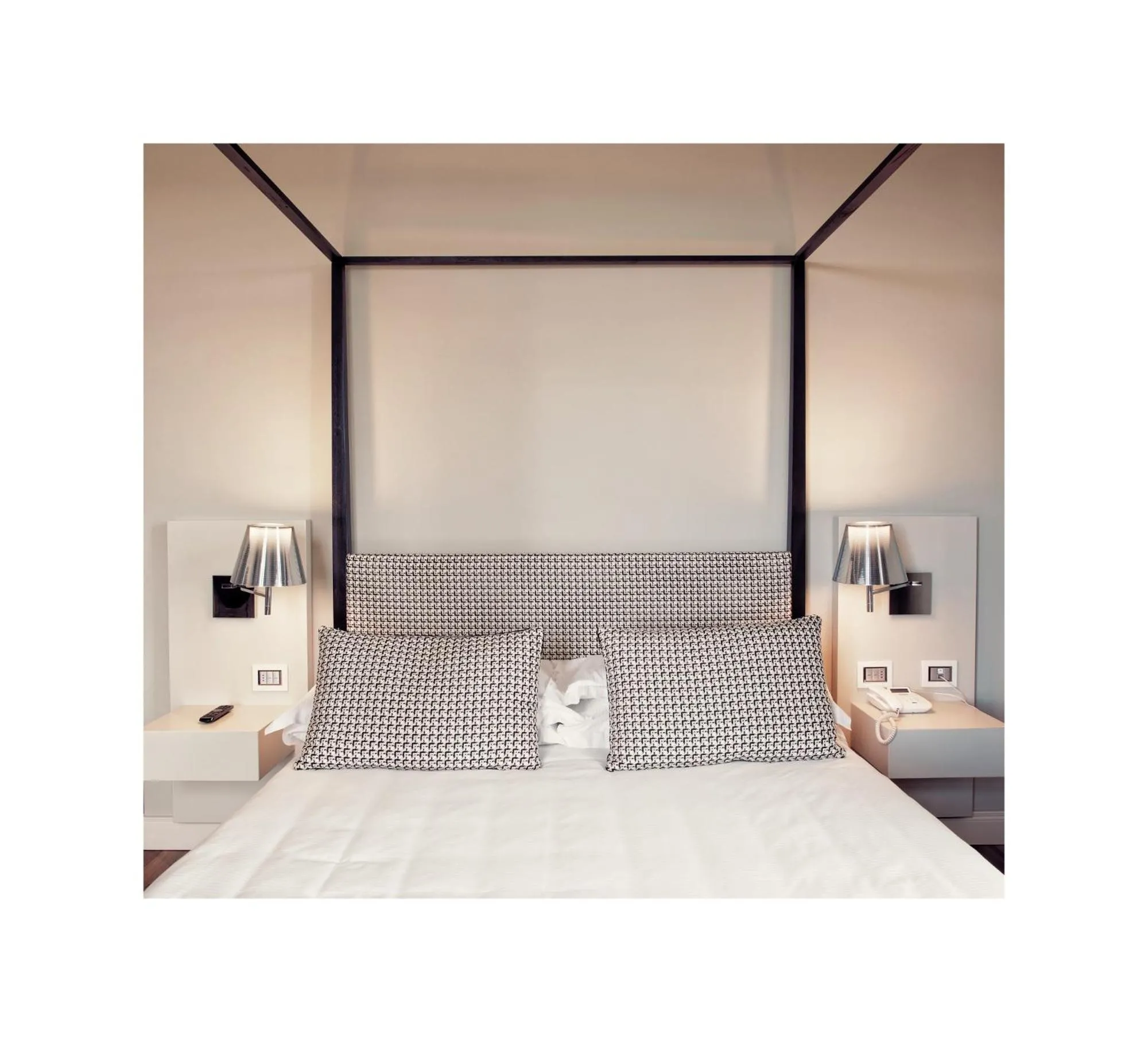 Bed in Villa Fontana Relais Suite & Spa