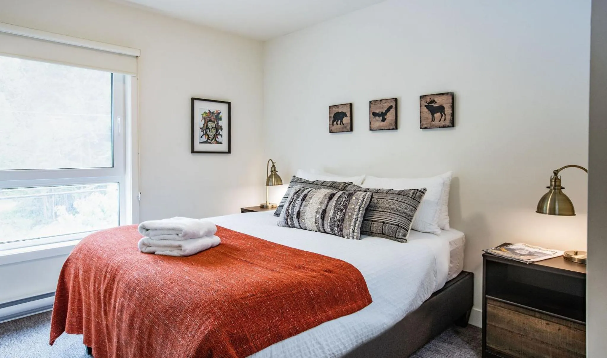 Bed in L'Austin Rêve by Revelstoke Vacations