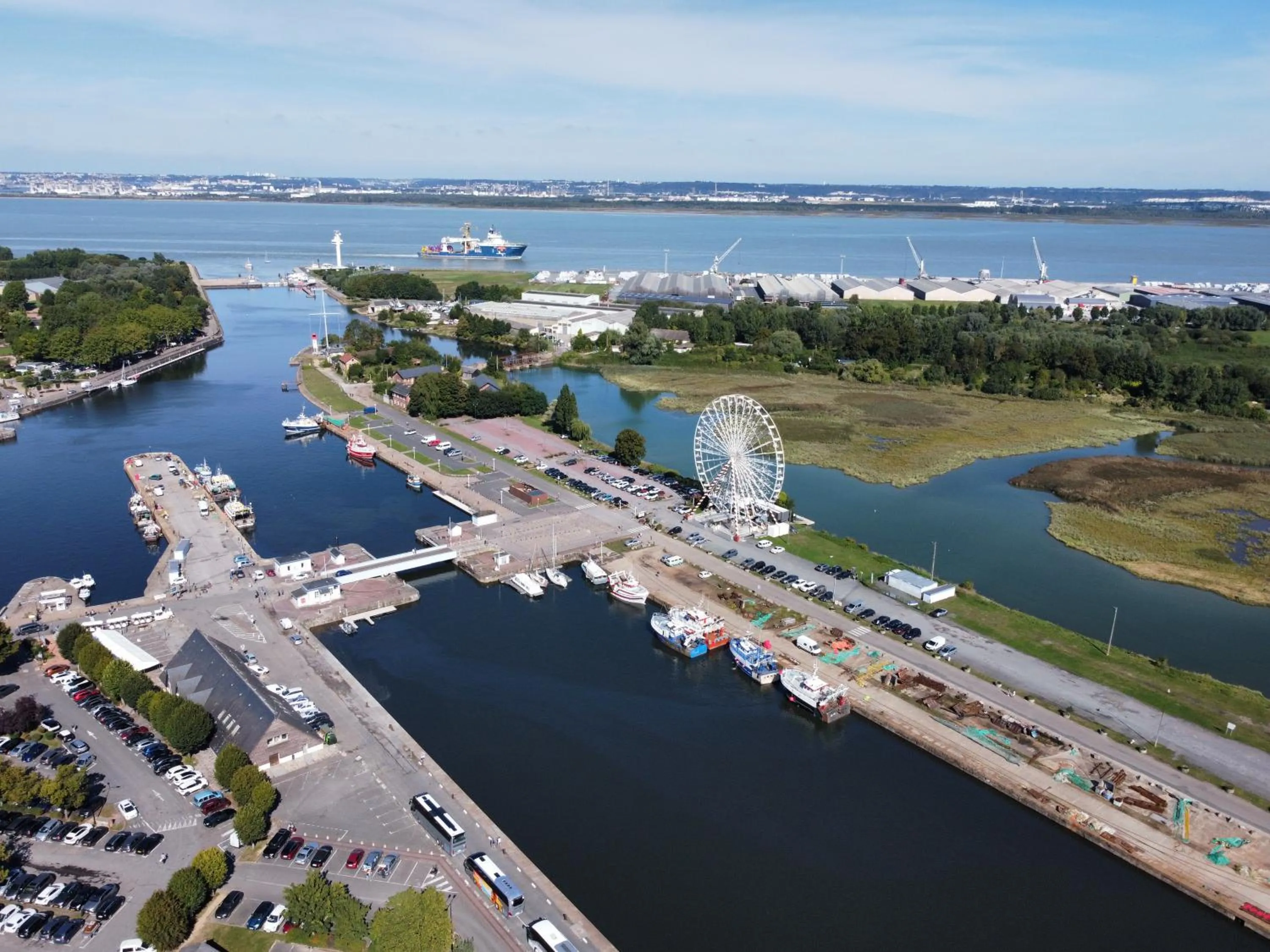 Nearby landmark in ibis budget Honfleur Centre