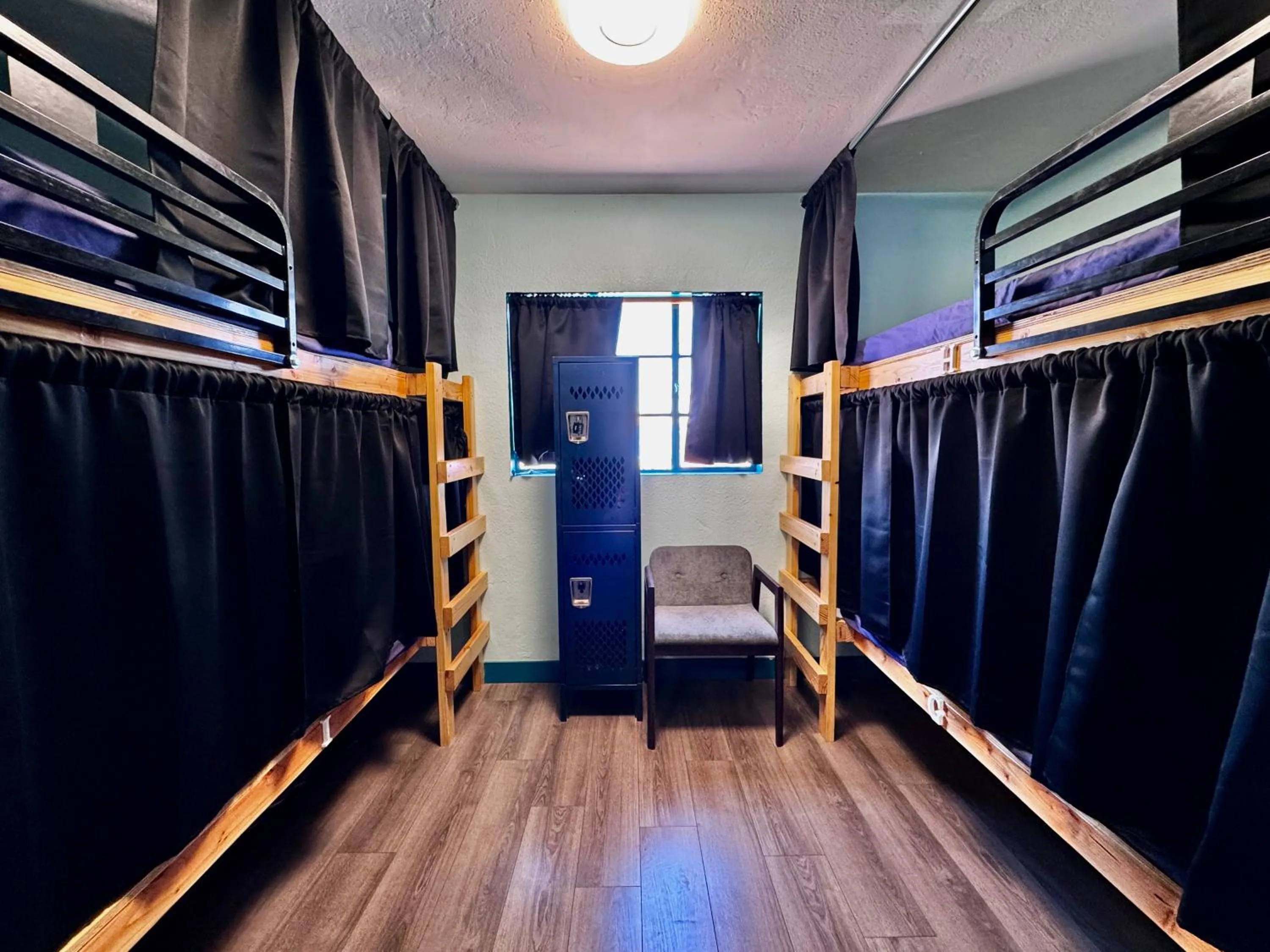 bunk bed, Bed in Sin City Hostel