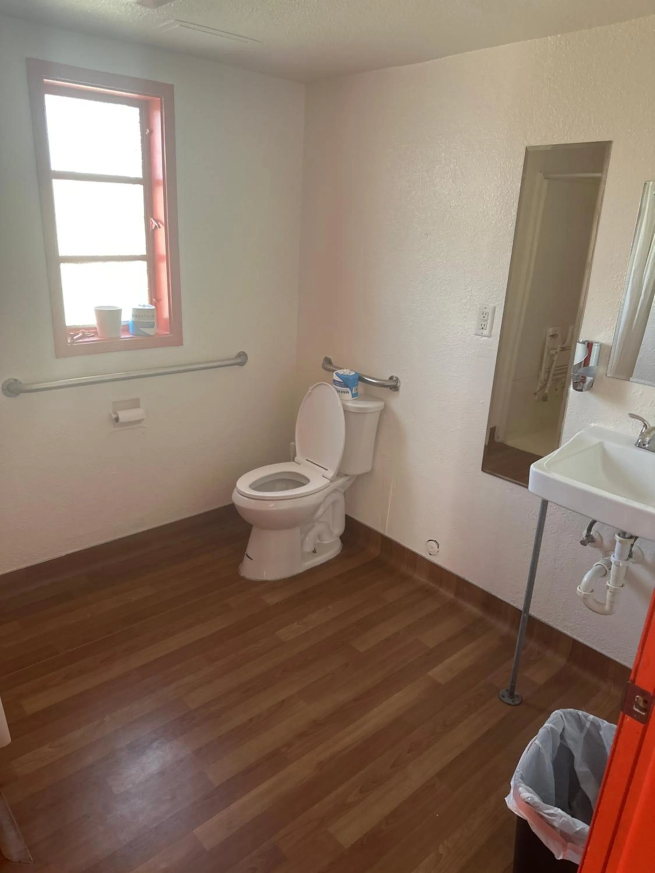 Toilet in Sin City Hostel