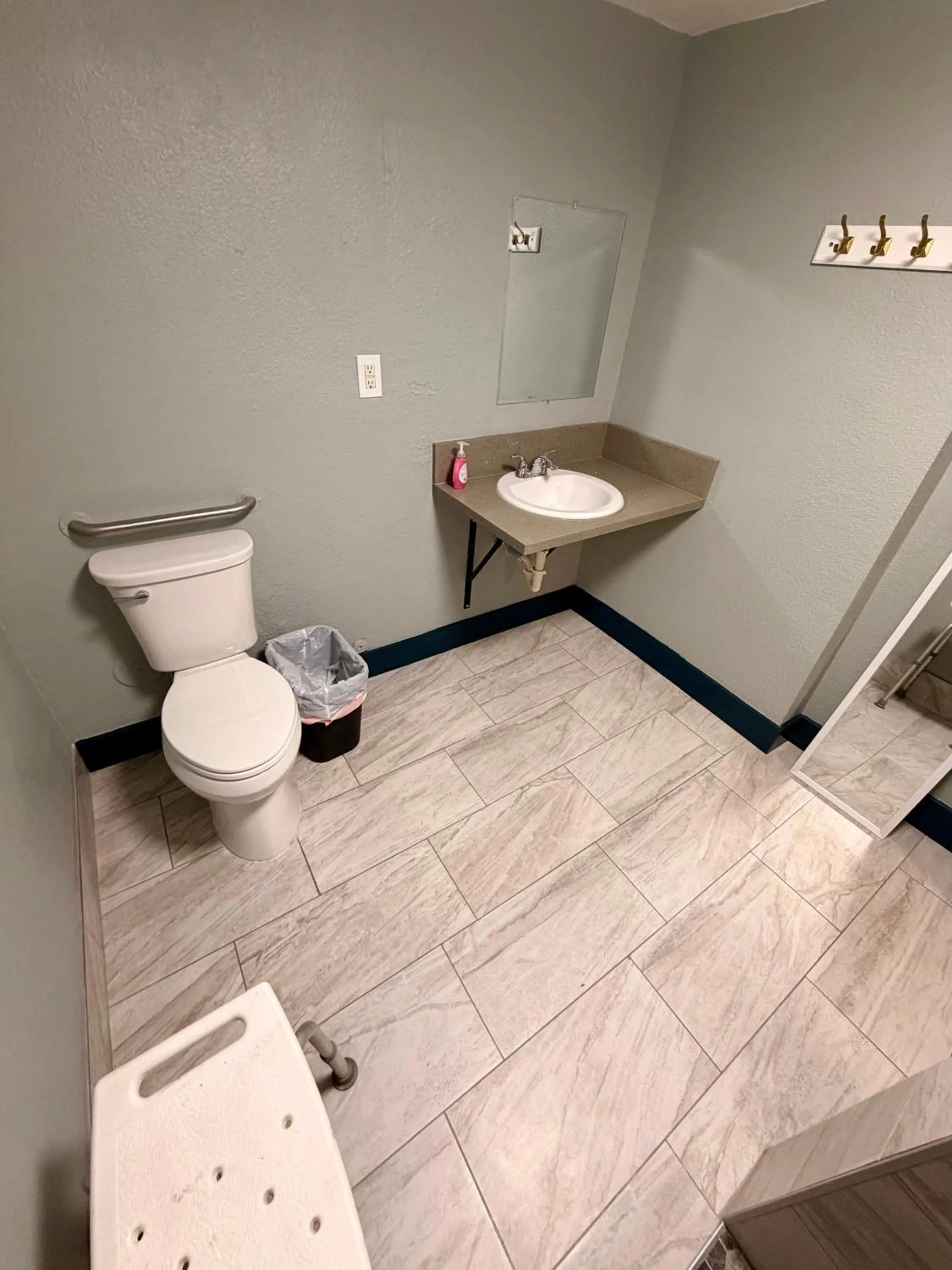 Toilet in Sin City Hostel