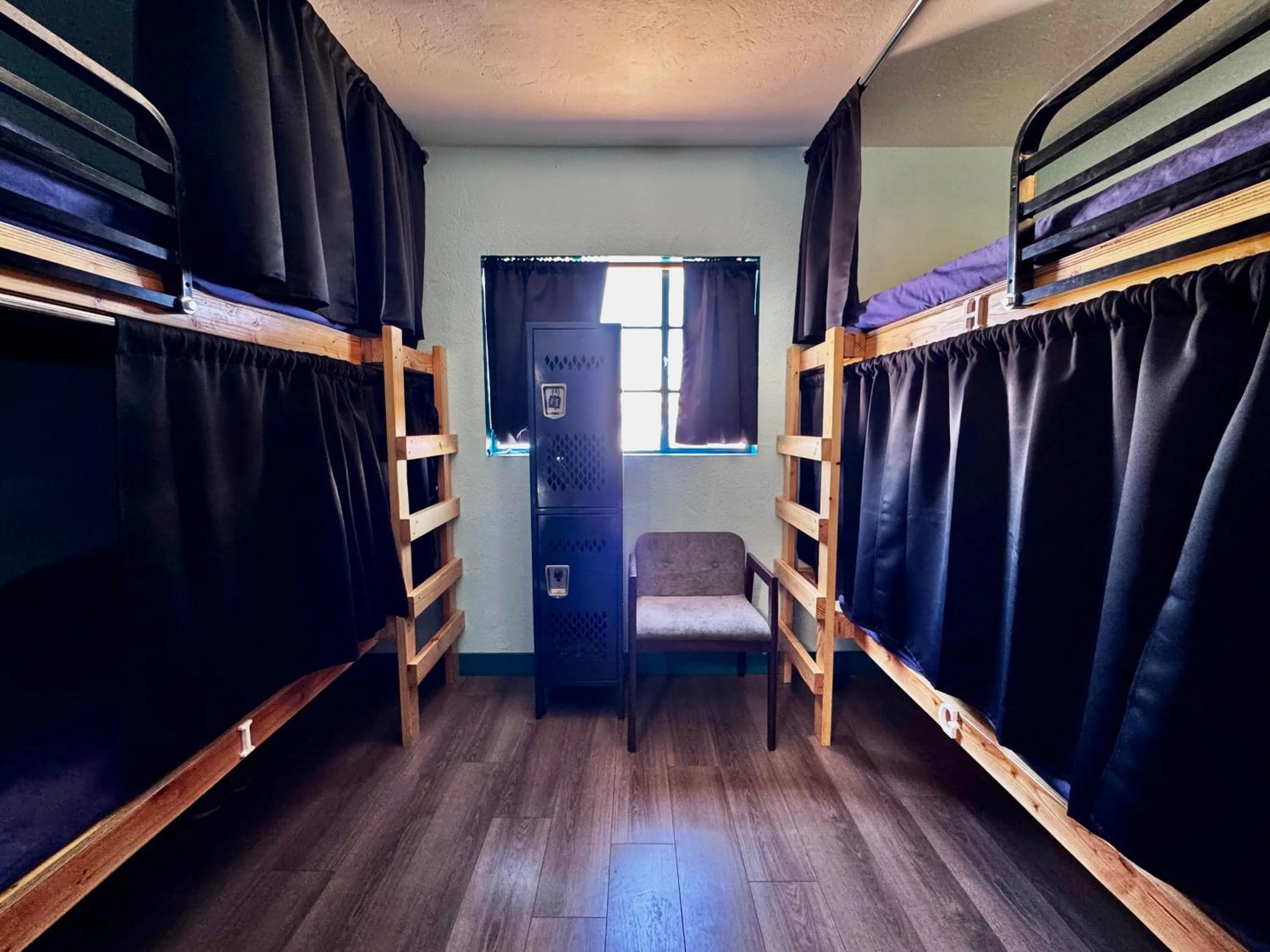 bunk bed, Bed in Sin City Hostel