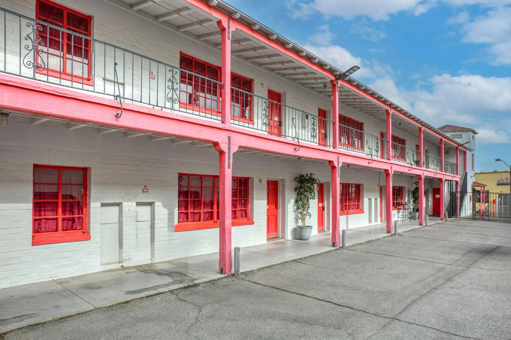 Property building in Sin City Hostel