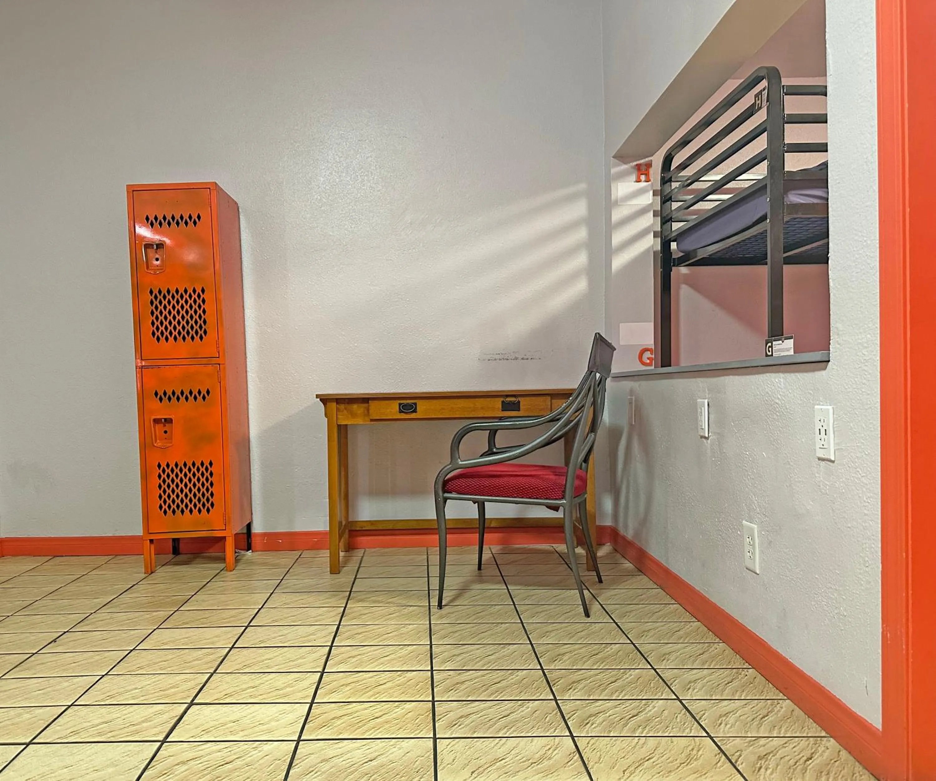 Bedroom in Sin City Hostel