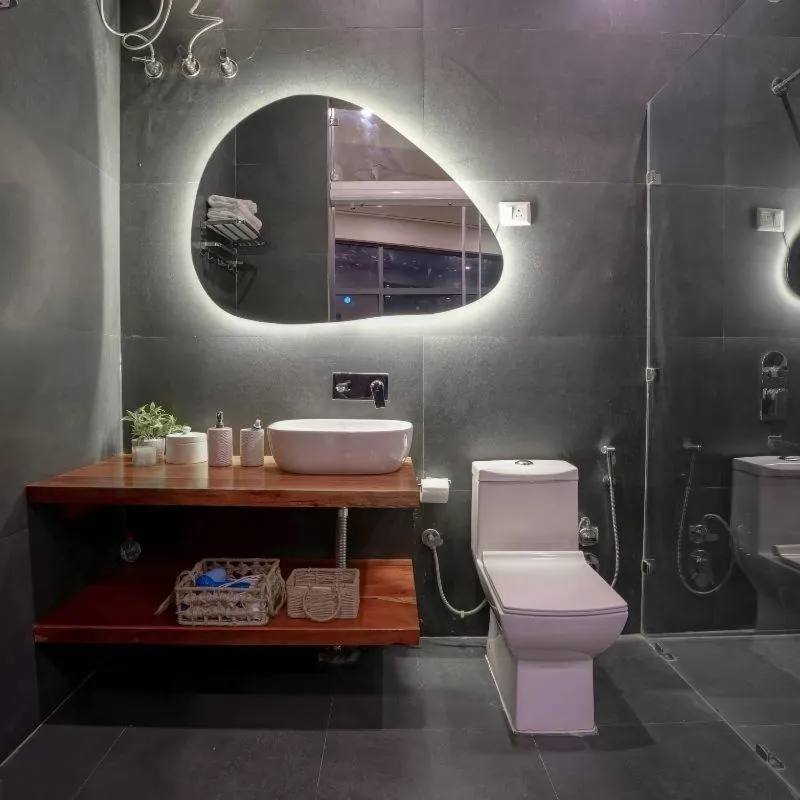 Bathroom in LaRiSa Mountains & Martini Villa