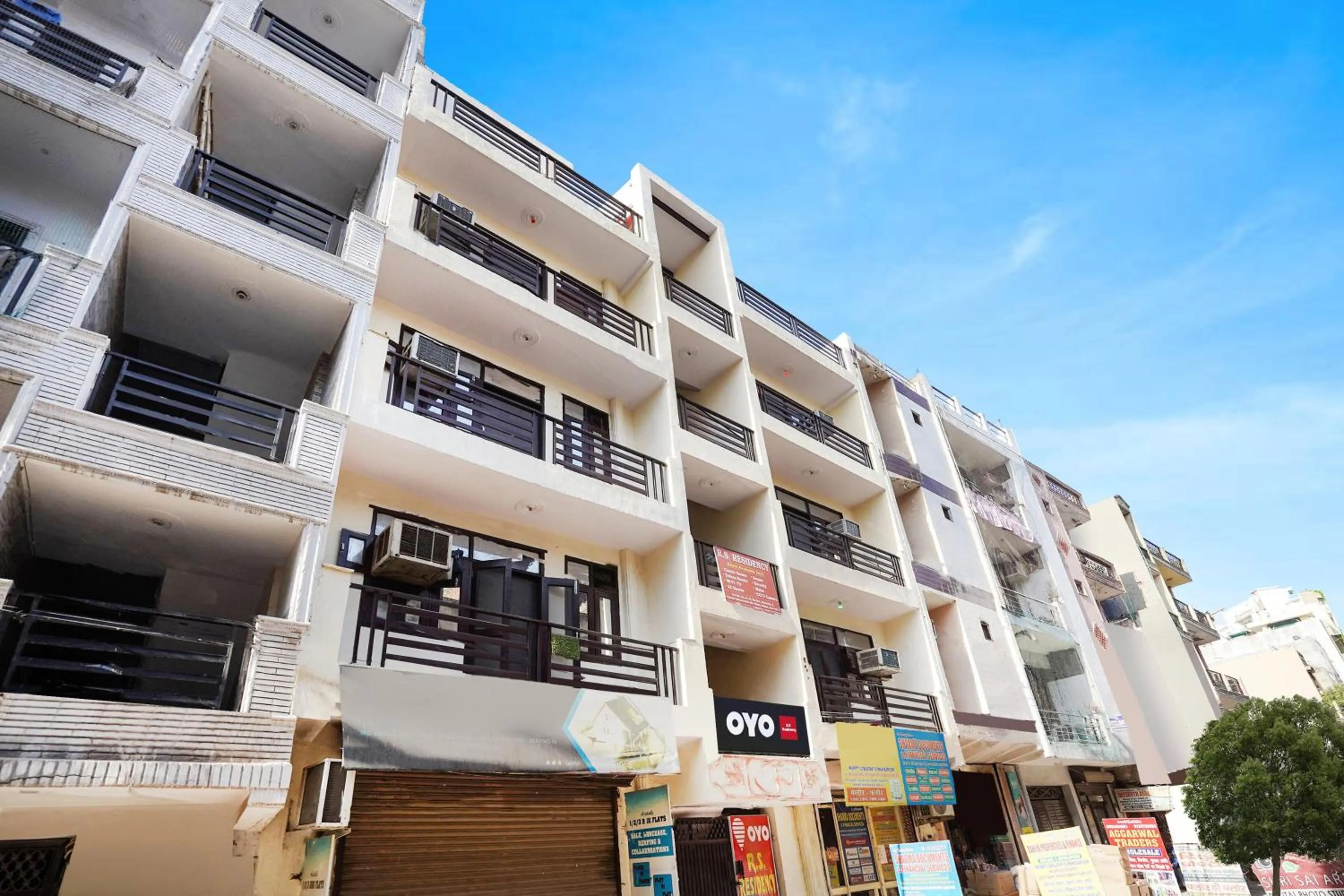 Facade/entrance in Hotel O R S Residency