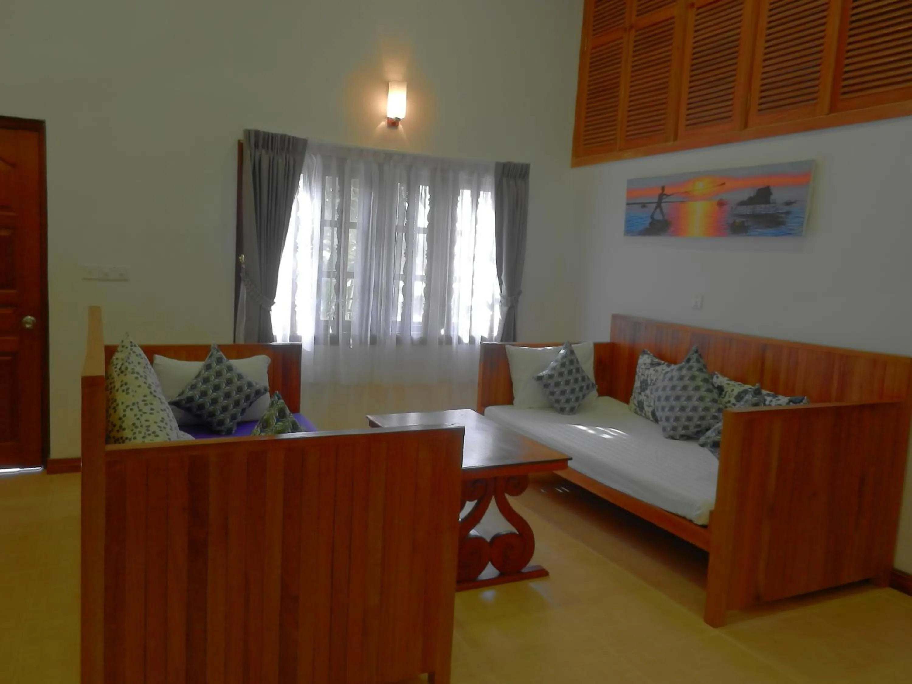 Seating area in Eureka Villas Siem Reap