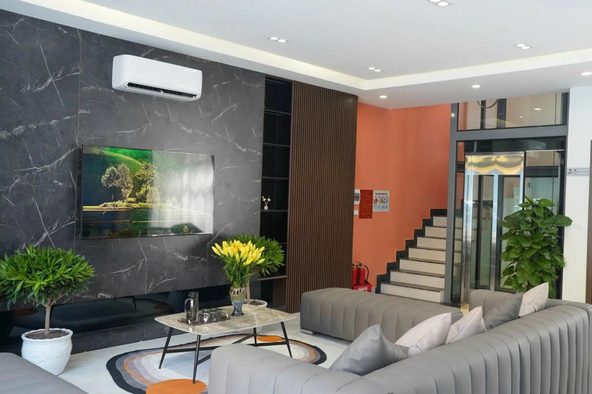 Living room in Flamingos Hải Tiến