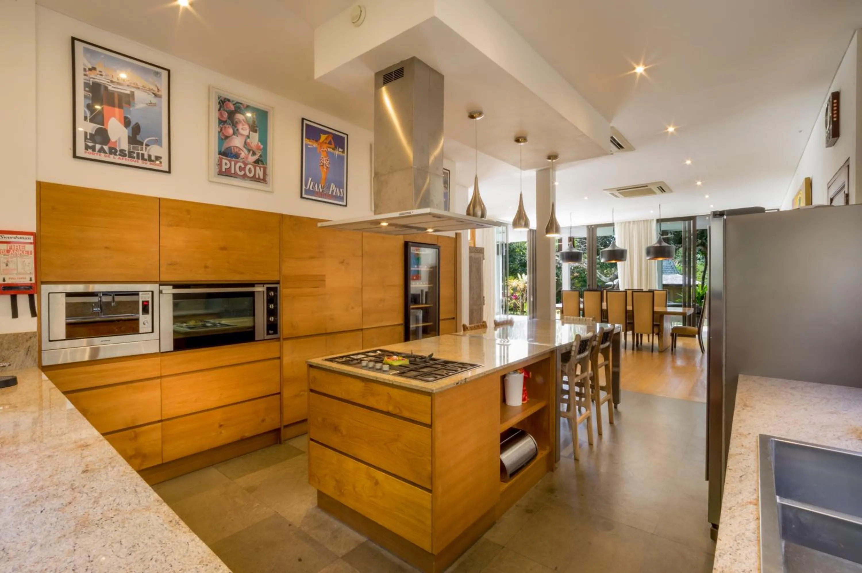 Kitchen or kitchenette in Akilea Luxury Villas