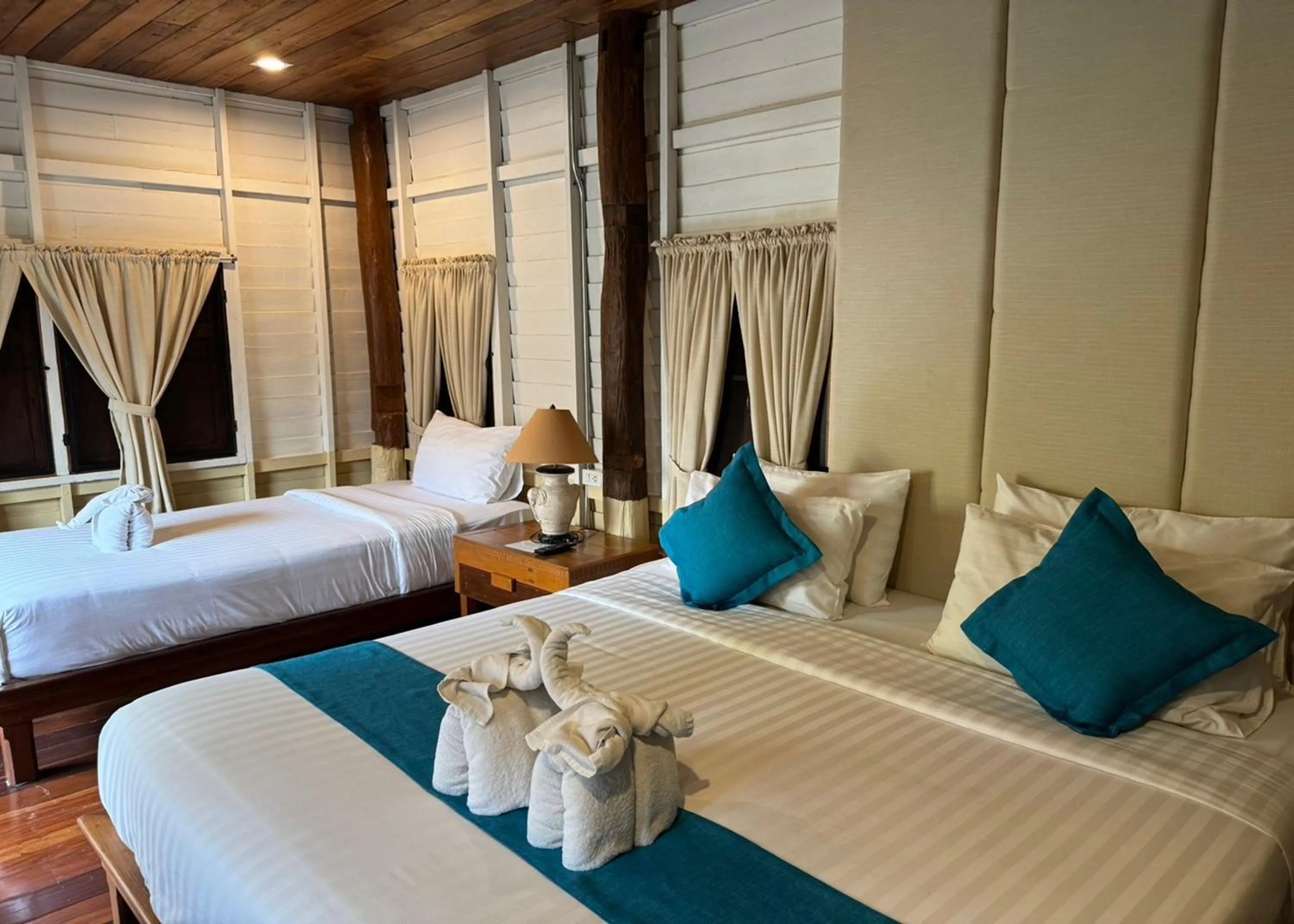 Bed in Karina Resort Chiang Mai