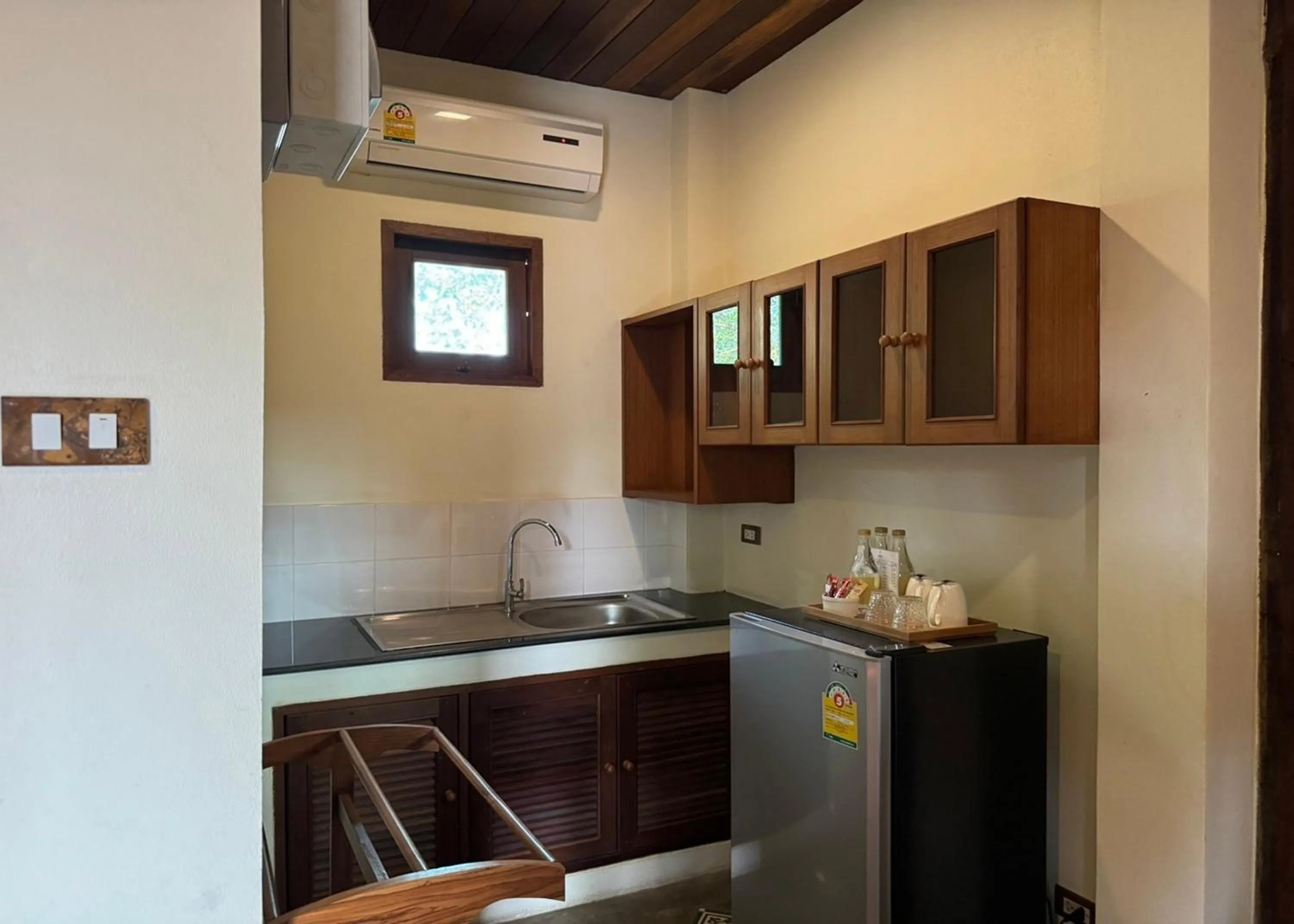 Kitchen or kitchenette in Karina Resort Chiang Mai