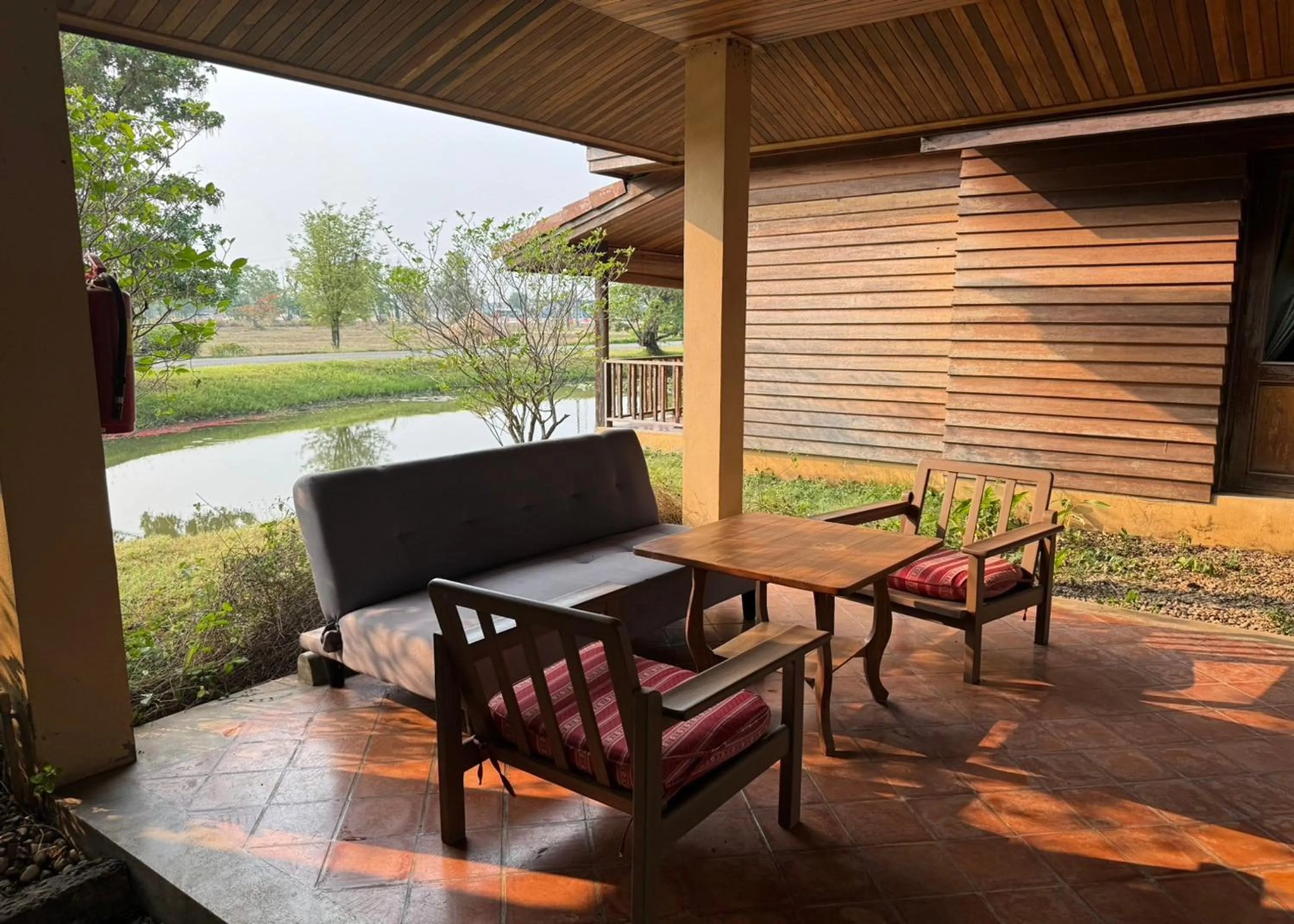 Balcony/Terrace in Karina Resort Chiang Mai