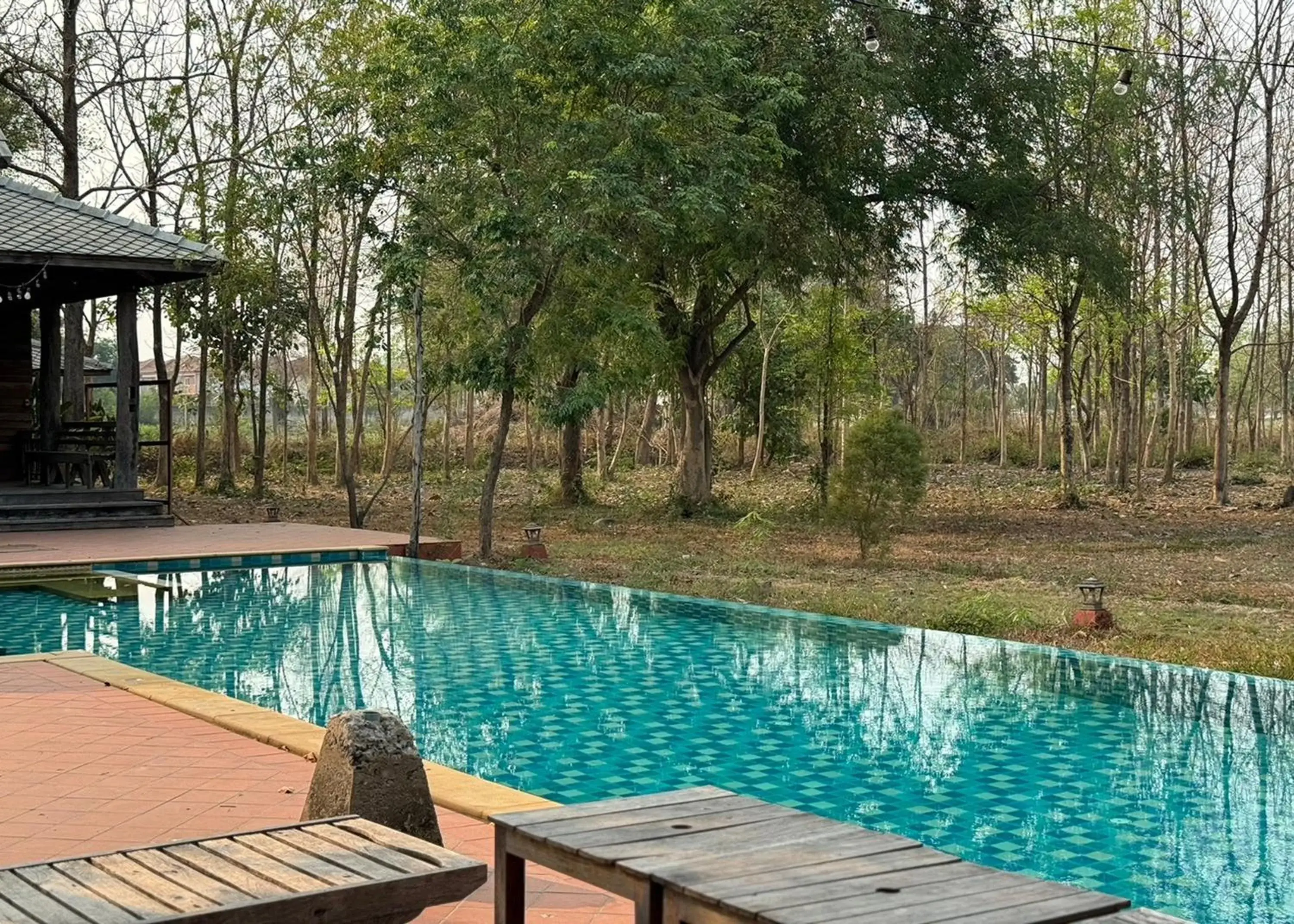 Swimming pool in Karina Resort Chiang Mai Swimming pool in Karina Resort Chiang Mai