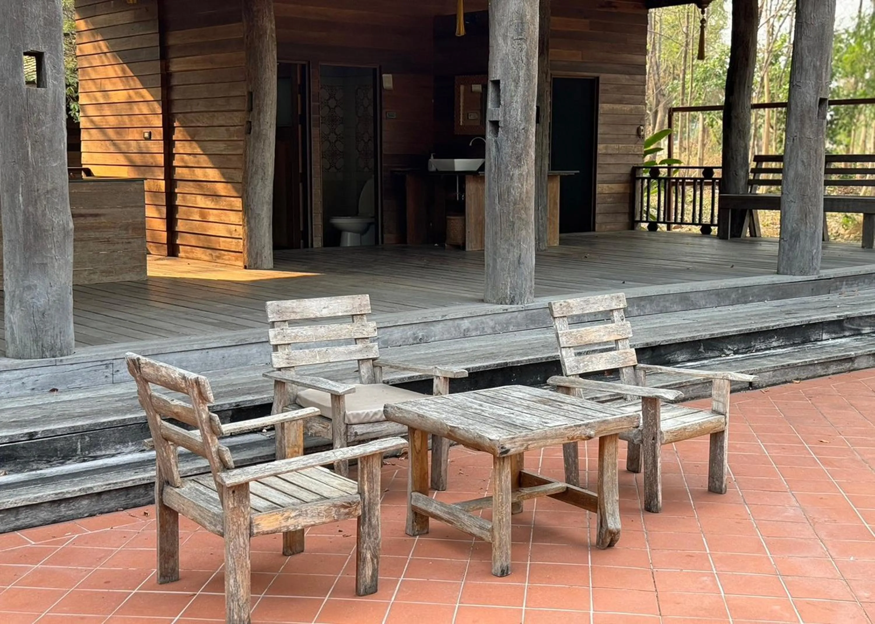 Balcony/Terrace in Karina Resort Chiang Mai