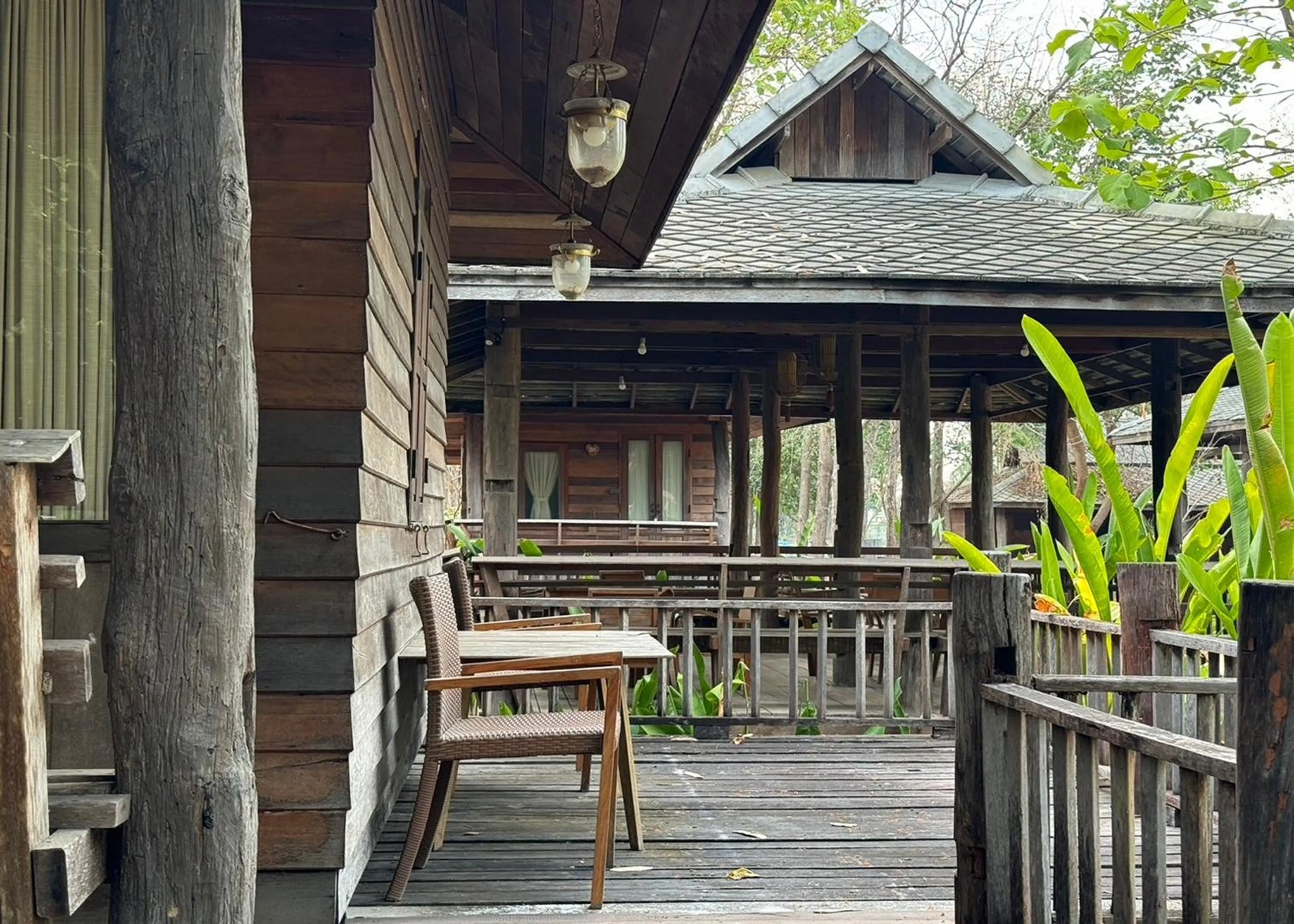 Balcony/Terrace in Karina Resort Chiang Mai