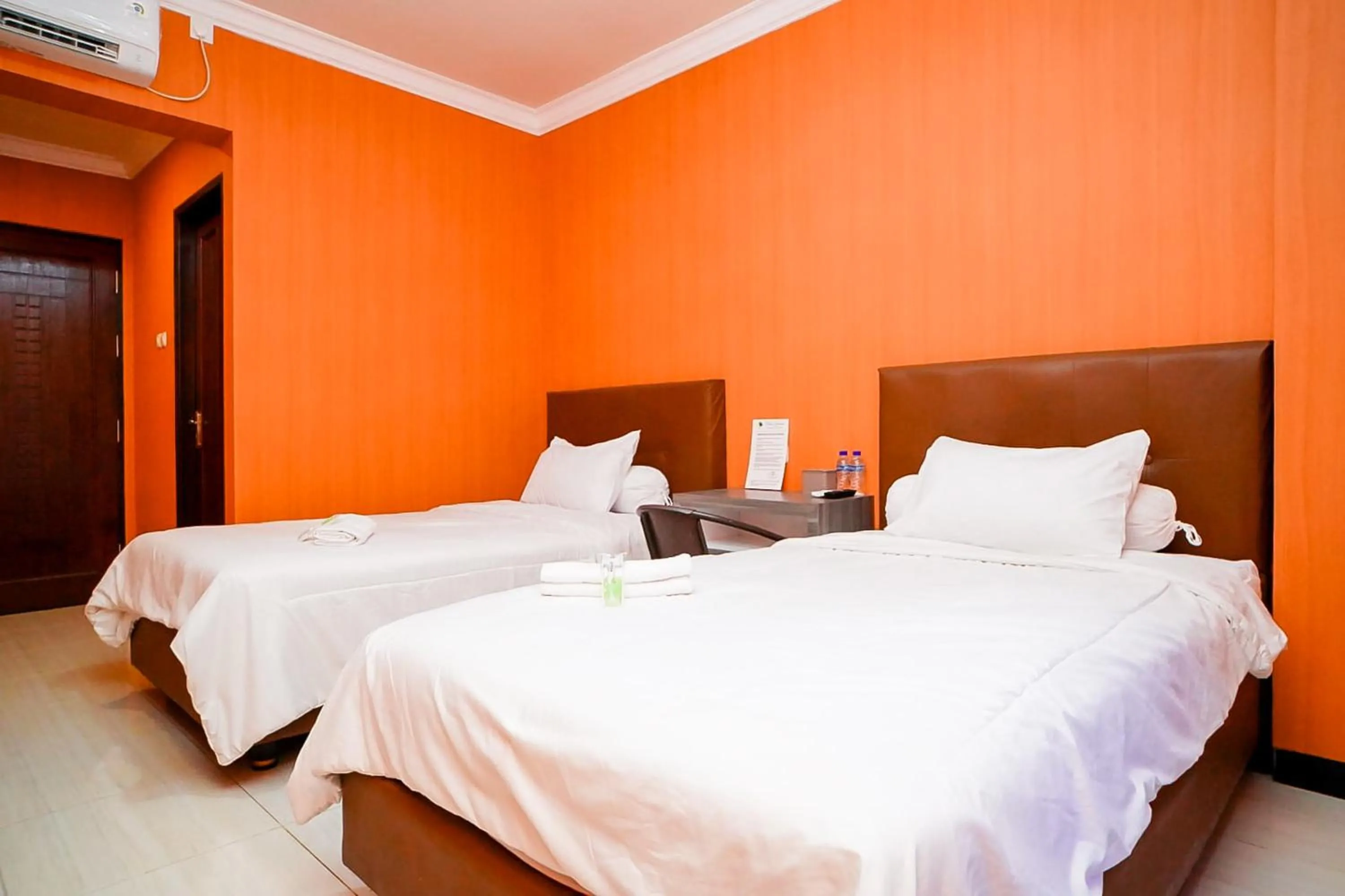 Bedroom, Bed in Mess Rejeki Redpartner