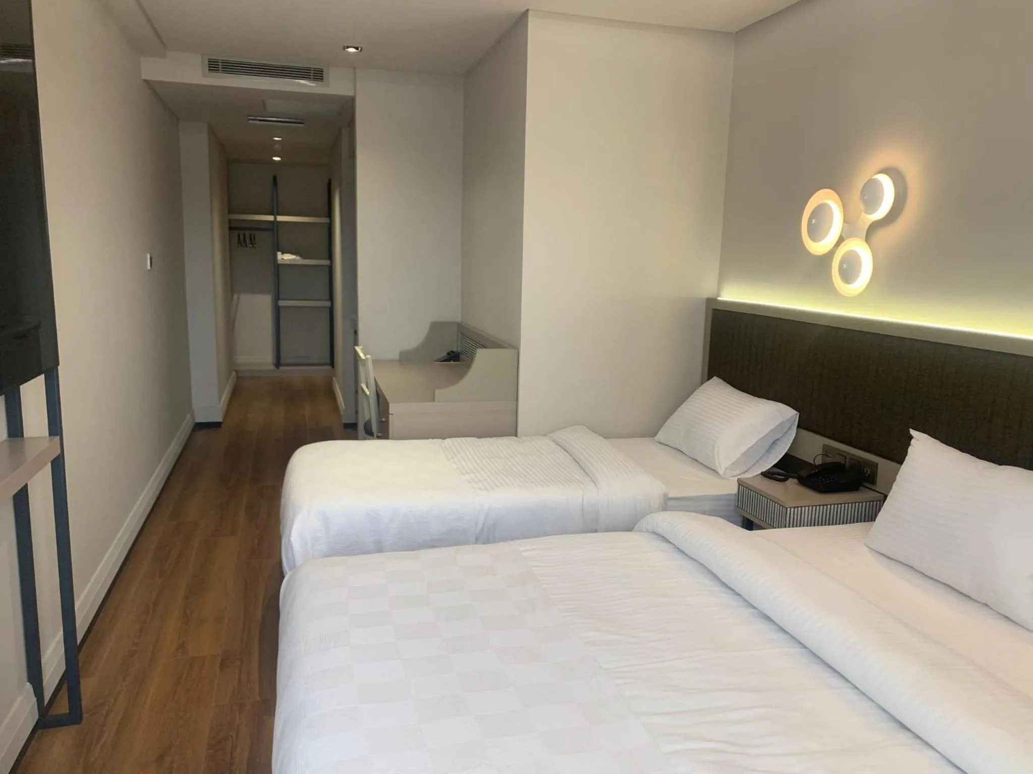 Bed in Theodosius Hotel