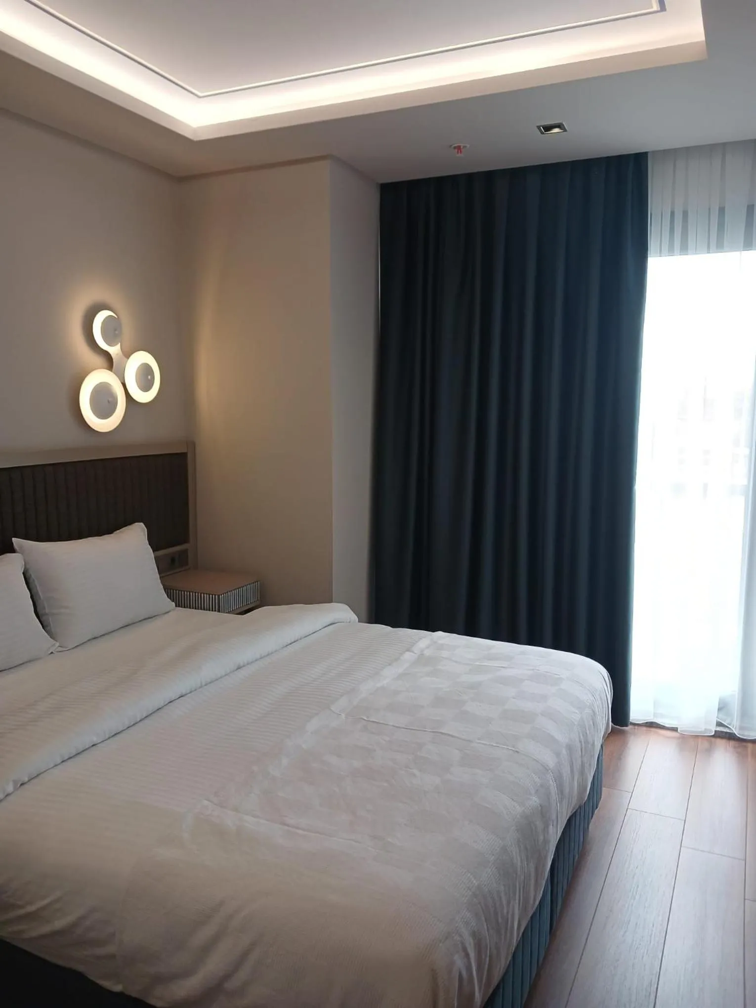 Bed in Theodosius Hotel