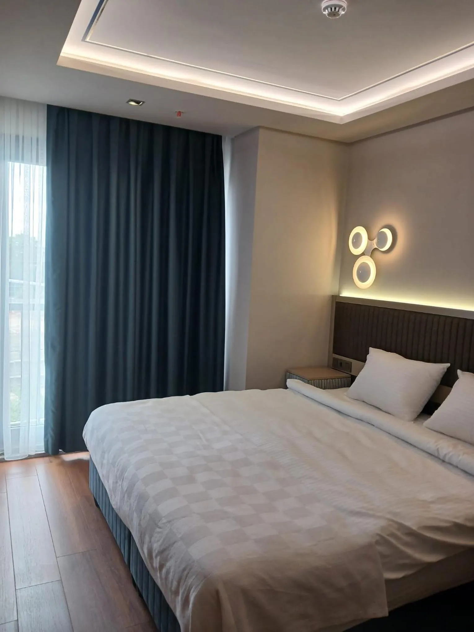 Bed in Theodosius Hotel