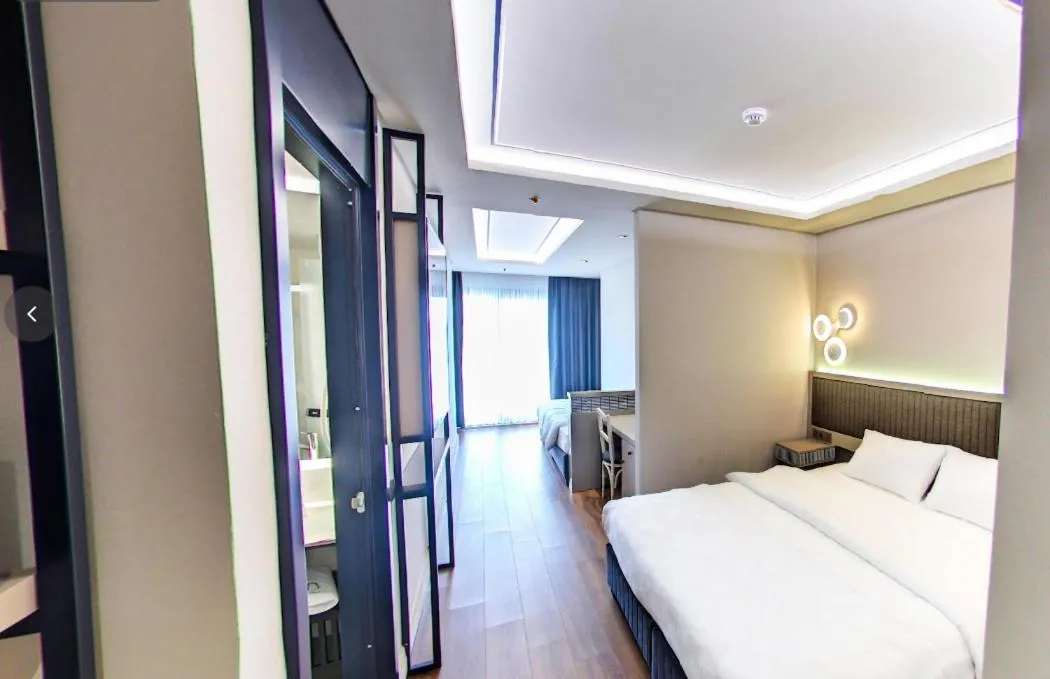 Bed in Theodosius Hotel