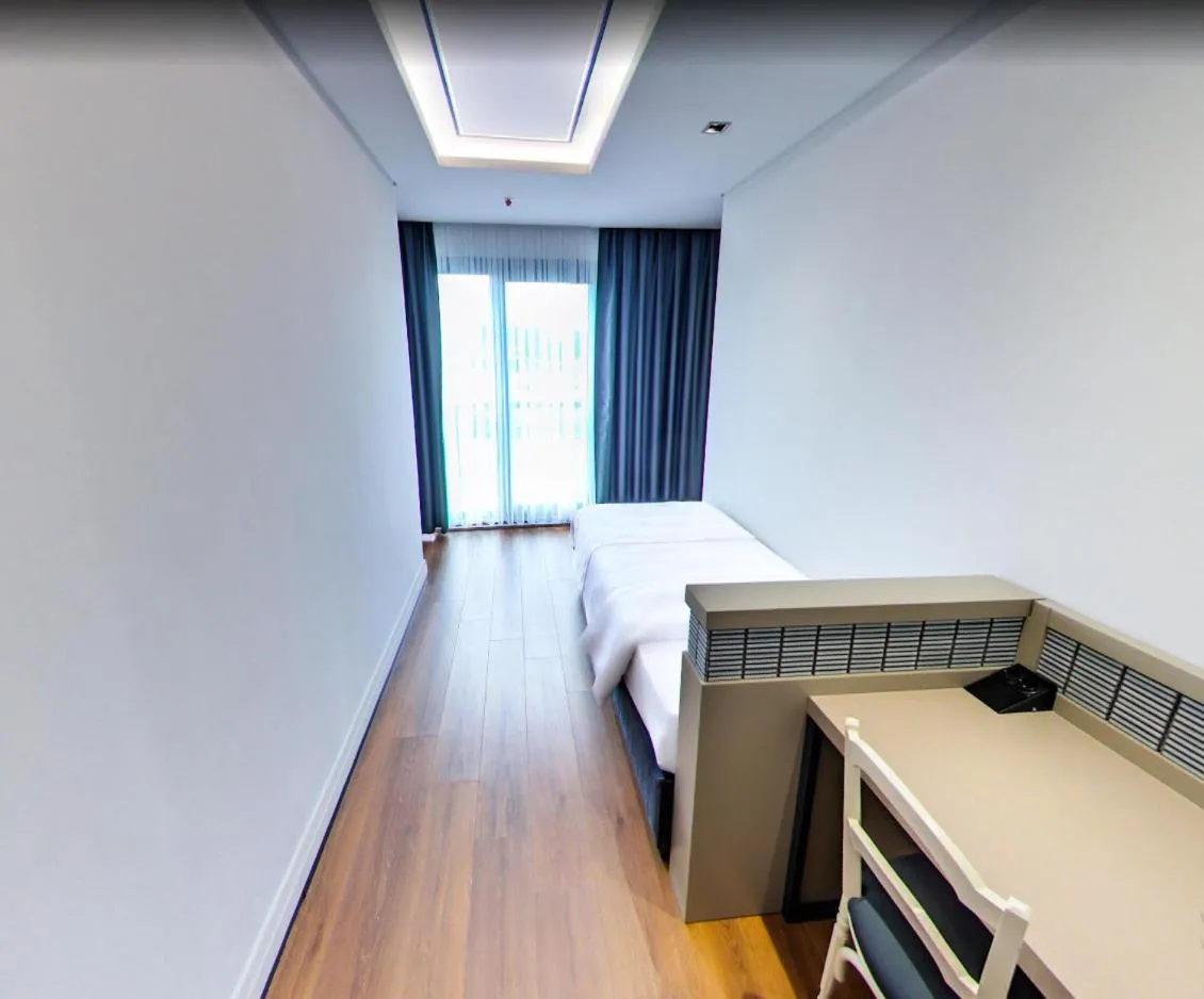 Bed in Theodosius Hotel