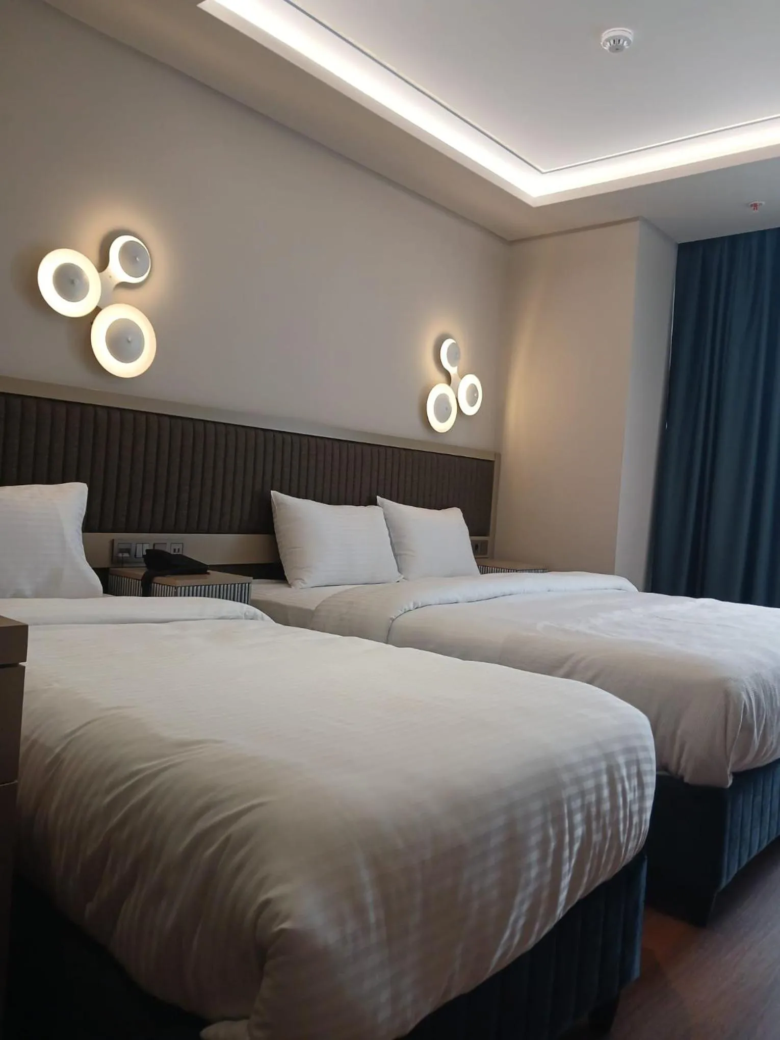 Bed in Theodosius Hotel