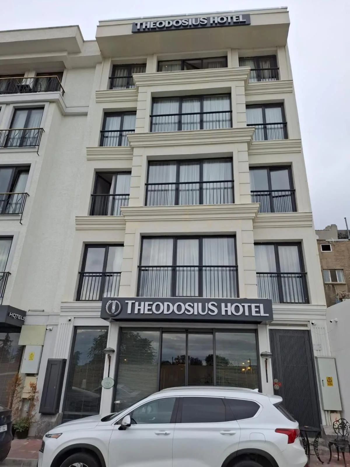 Property building in Theodosius Hotel