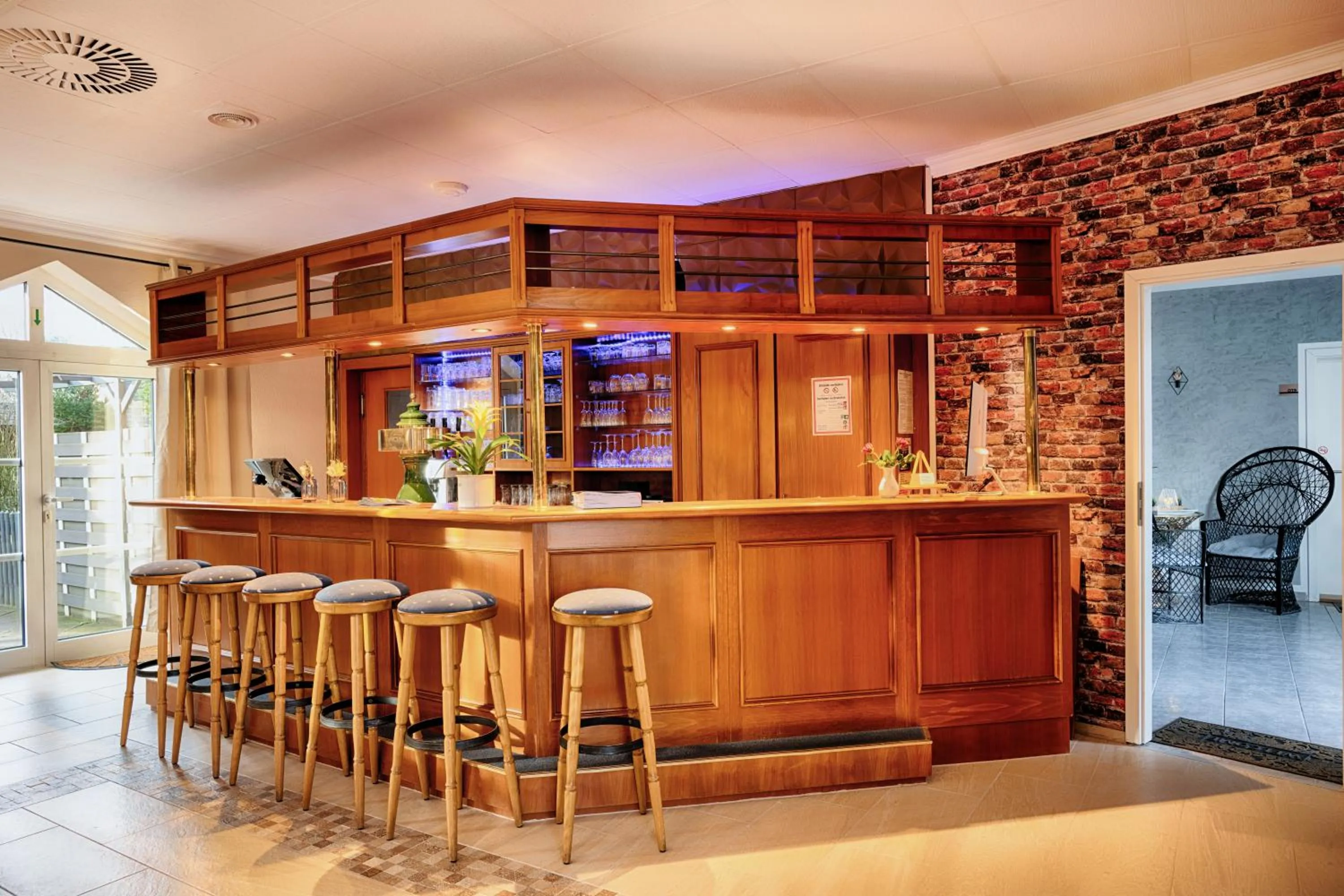 Lounge or bar in Hotel Apfelblüte