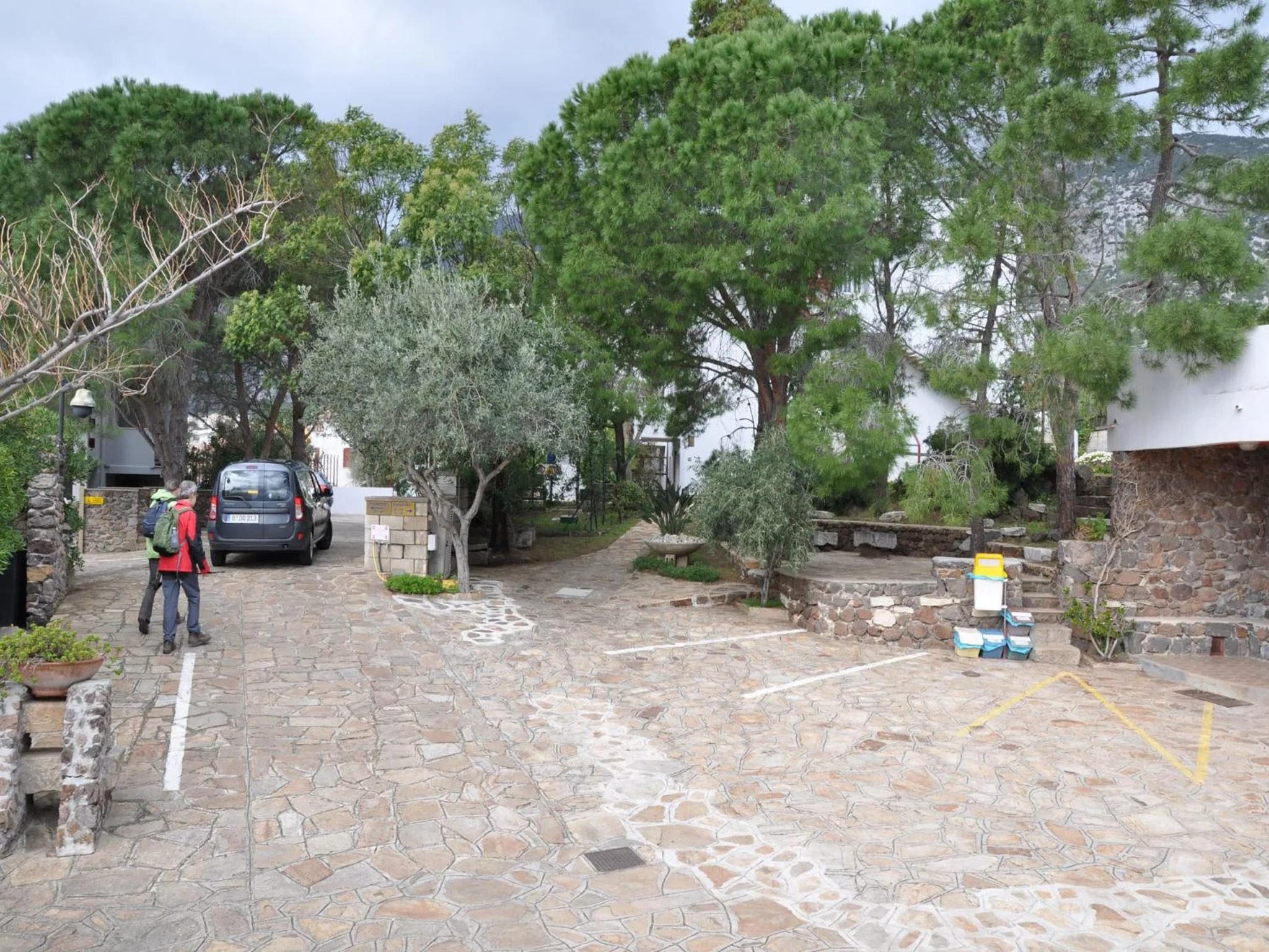 Decorative detail in Hotel L'Oasi