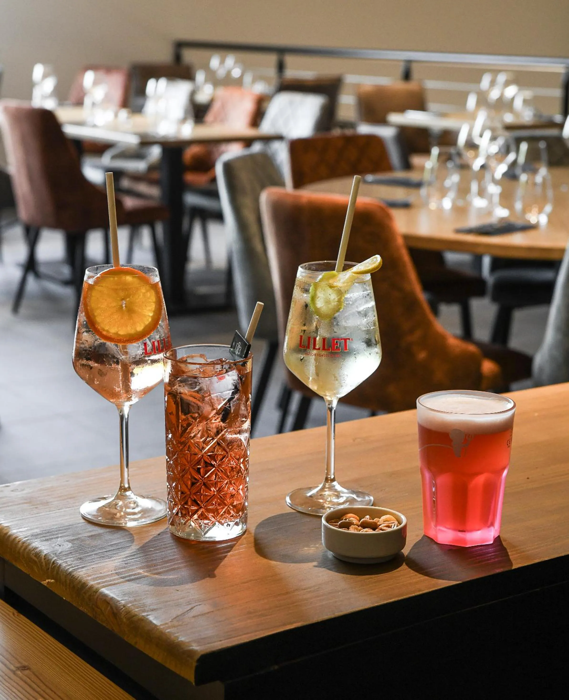 Restaurant/places to eat in Hotel Le Belmont