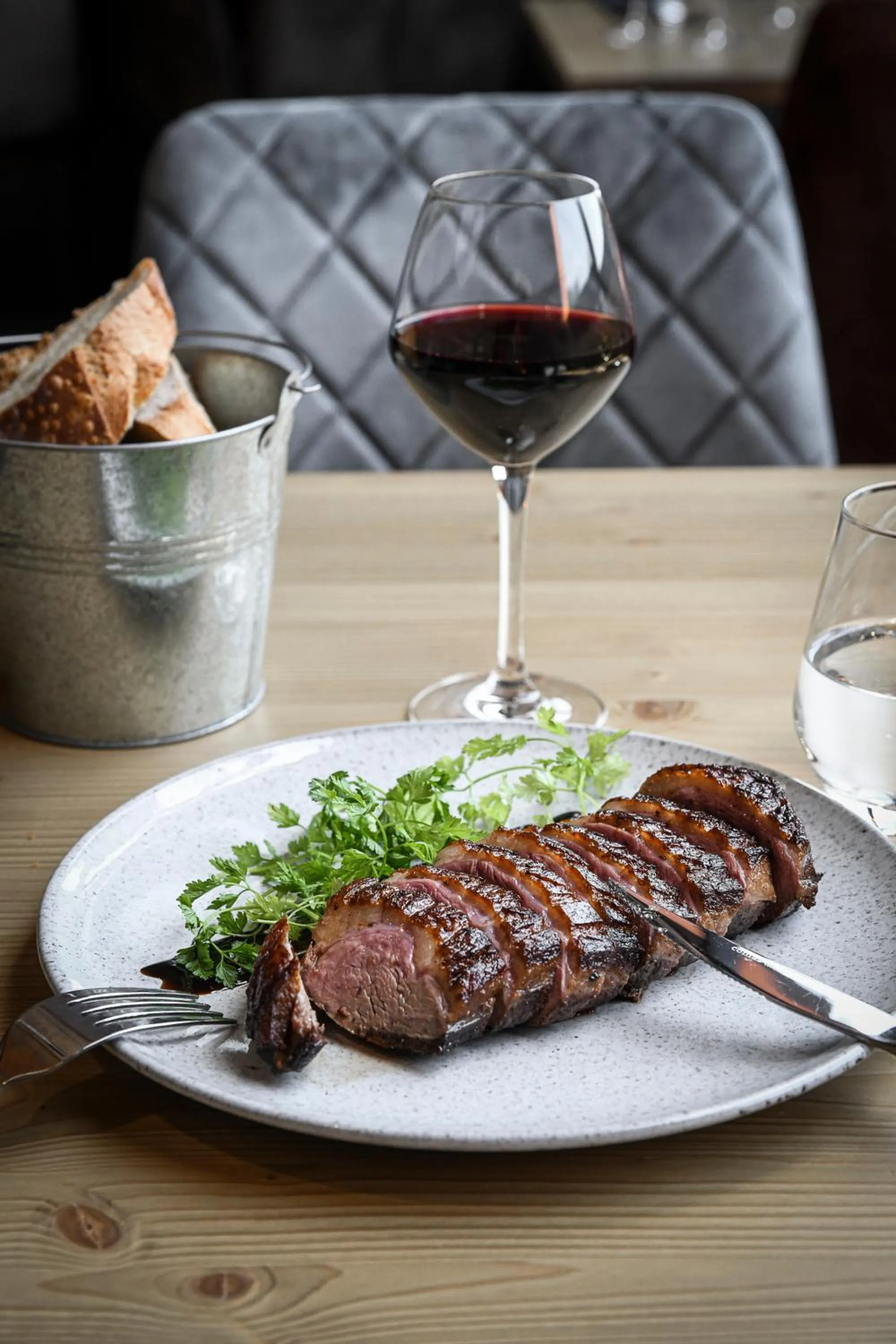 Restaurant/places to eat in Hotel Le Belmont