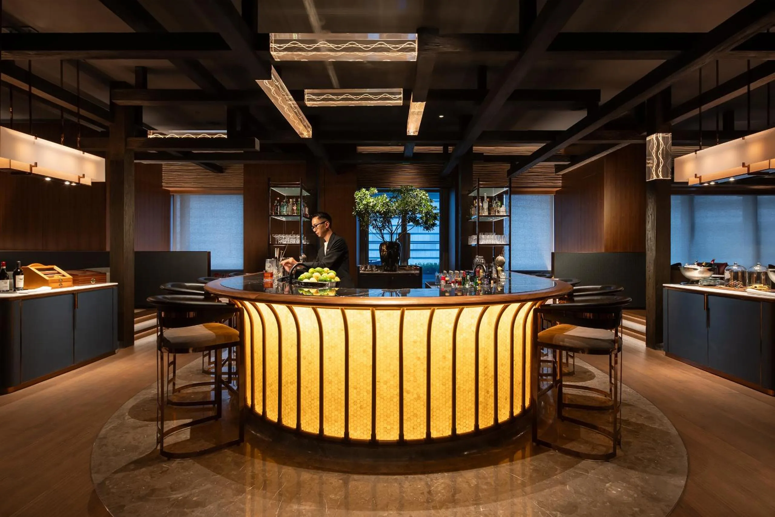Lounge or bar in Grand Hyatt Kunming