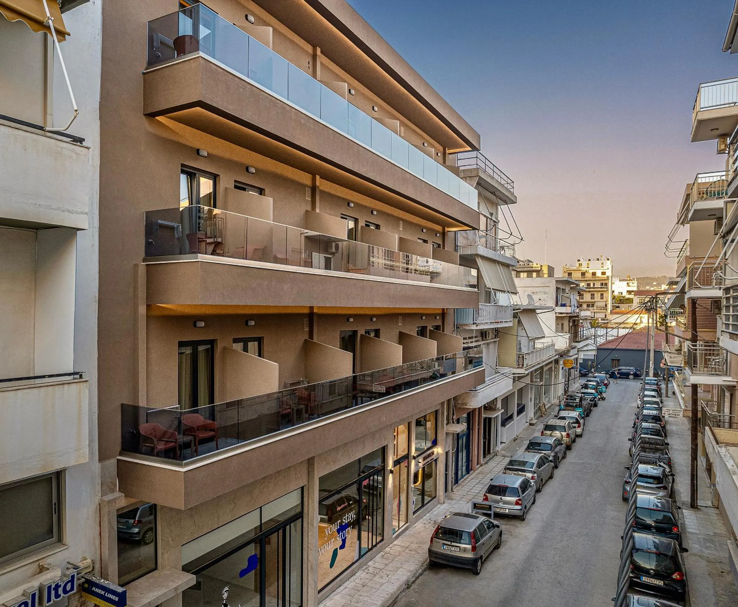 Property building in Miss Marrone City Hotel