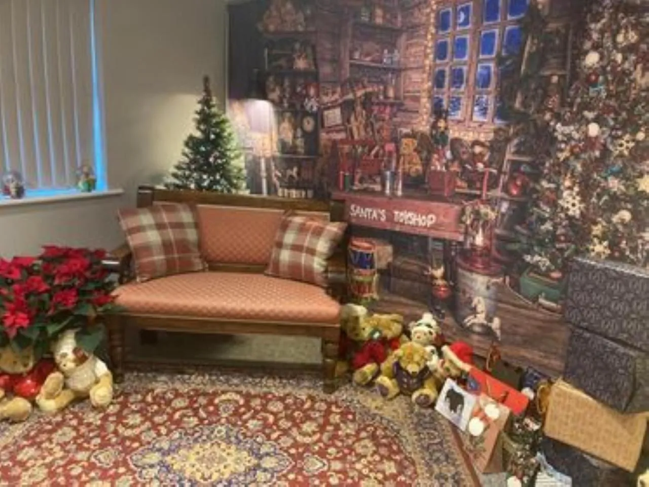 Seating area in The Masons Arms