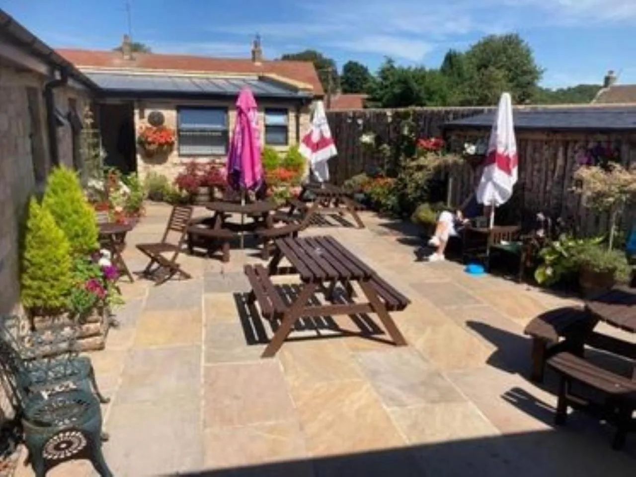 Garden in The Masons Arms