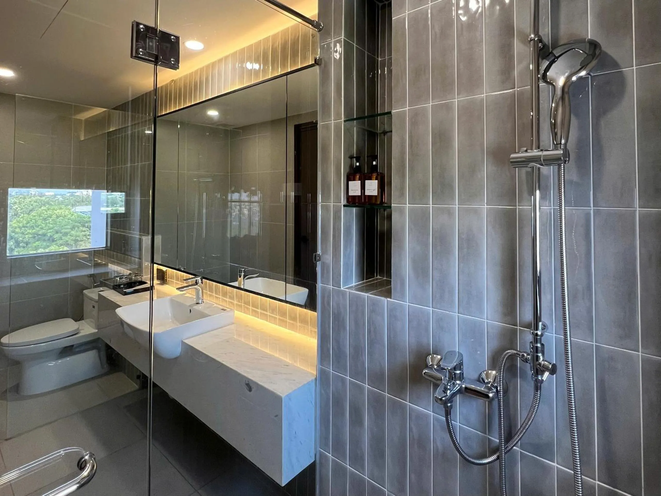 Toilet in Glamour Boutique Hotel