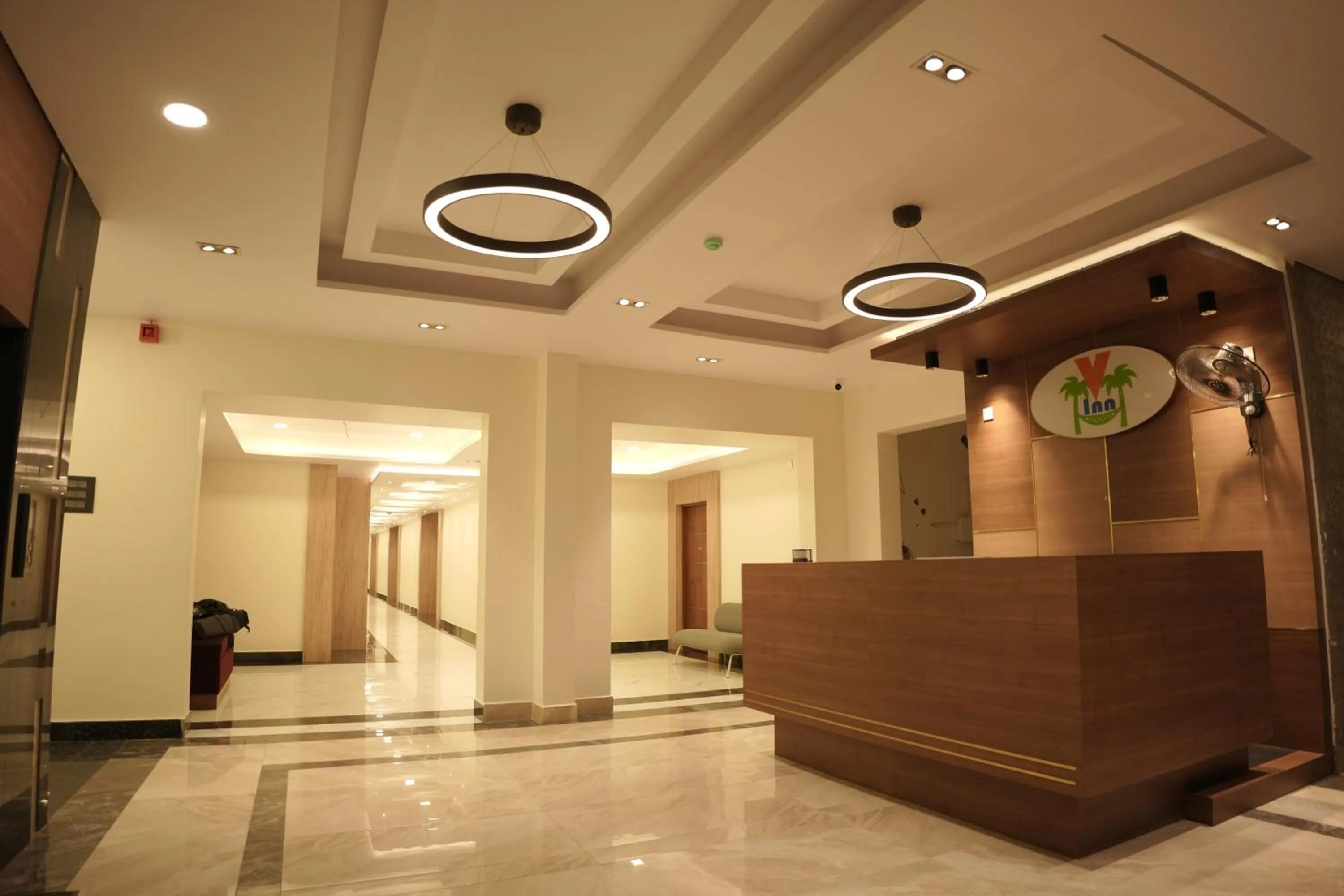 Lobby or reception in Lakshmi Mahal - V Inn