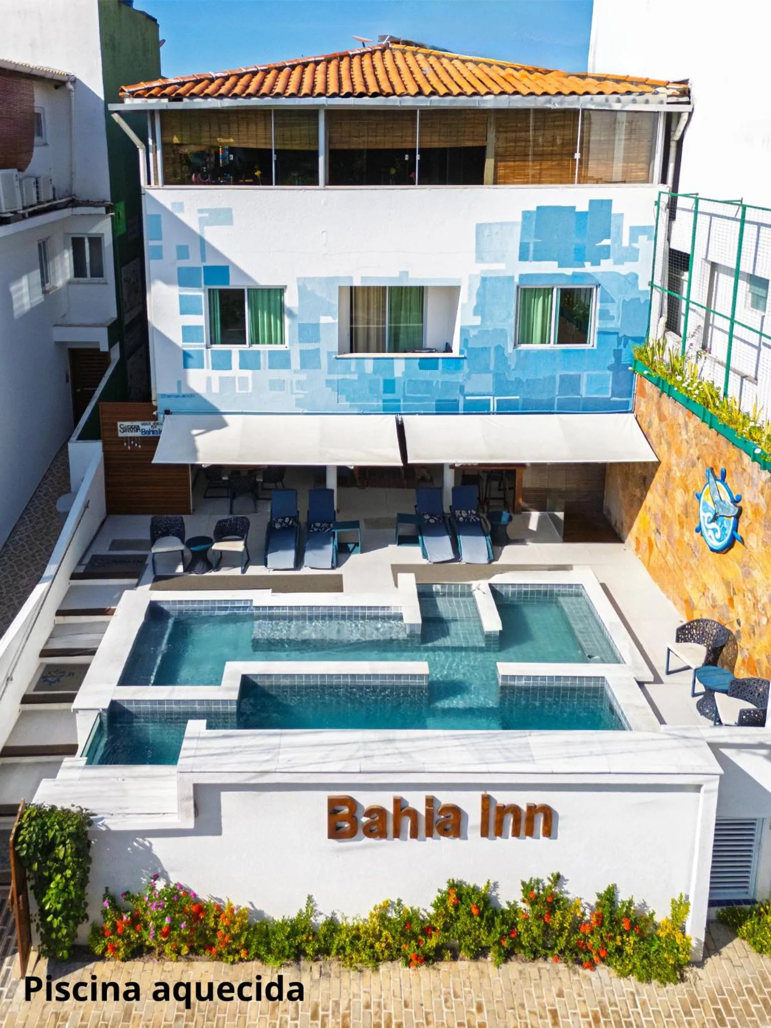 Patio in Pousada Bahia Inn