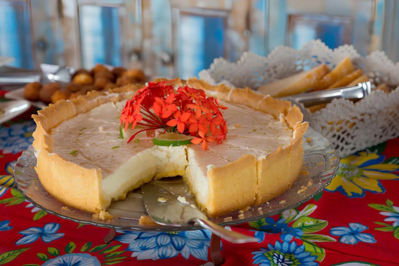 Buffet breakfast in Pousada Bahia Inn