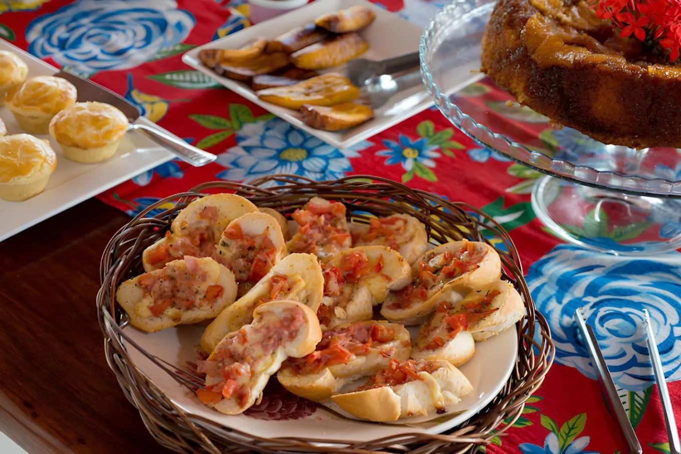 Buffet breakfast in Pousada Bahia Inn