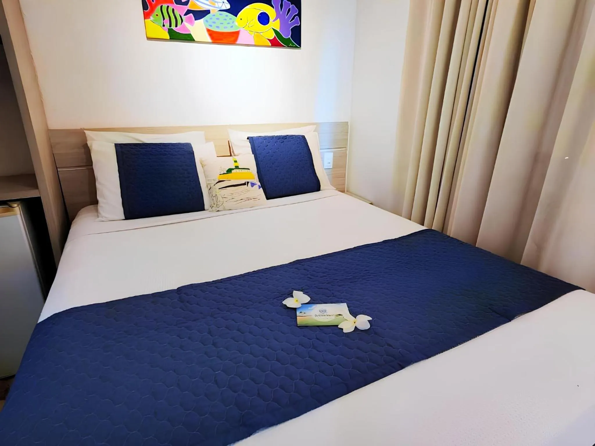 Bed in Pousada Bahia Inn