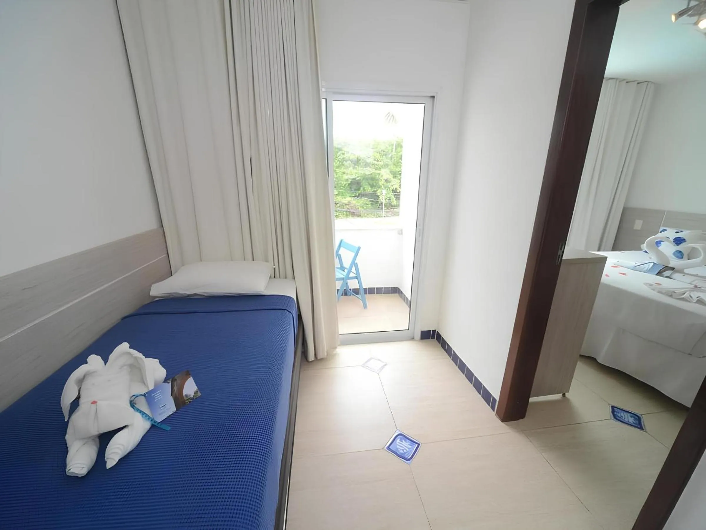 Bed in Pousada Bahia Inn