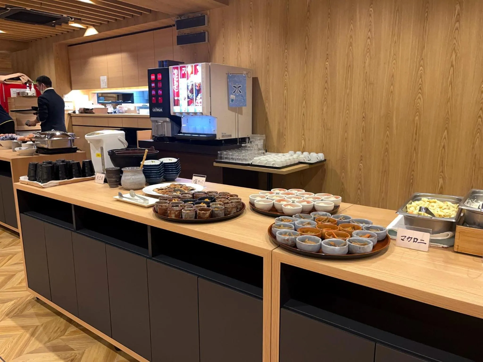 Buffet breakfast in Sauna & Capsule Hotel Rumor Plaza