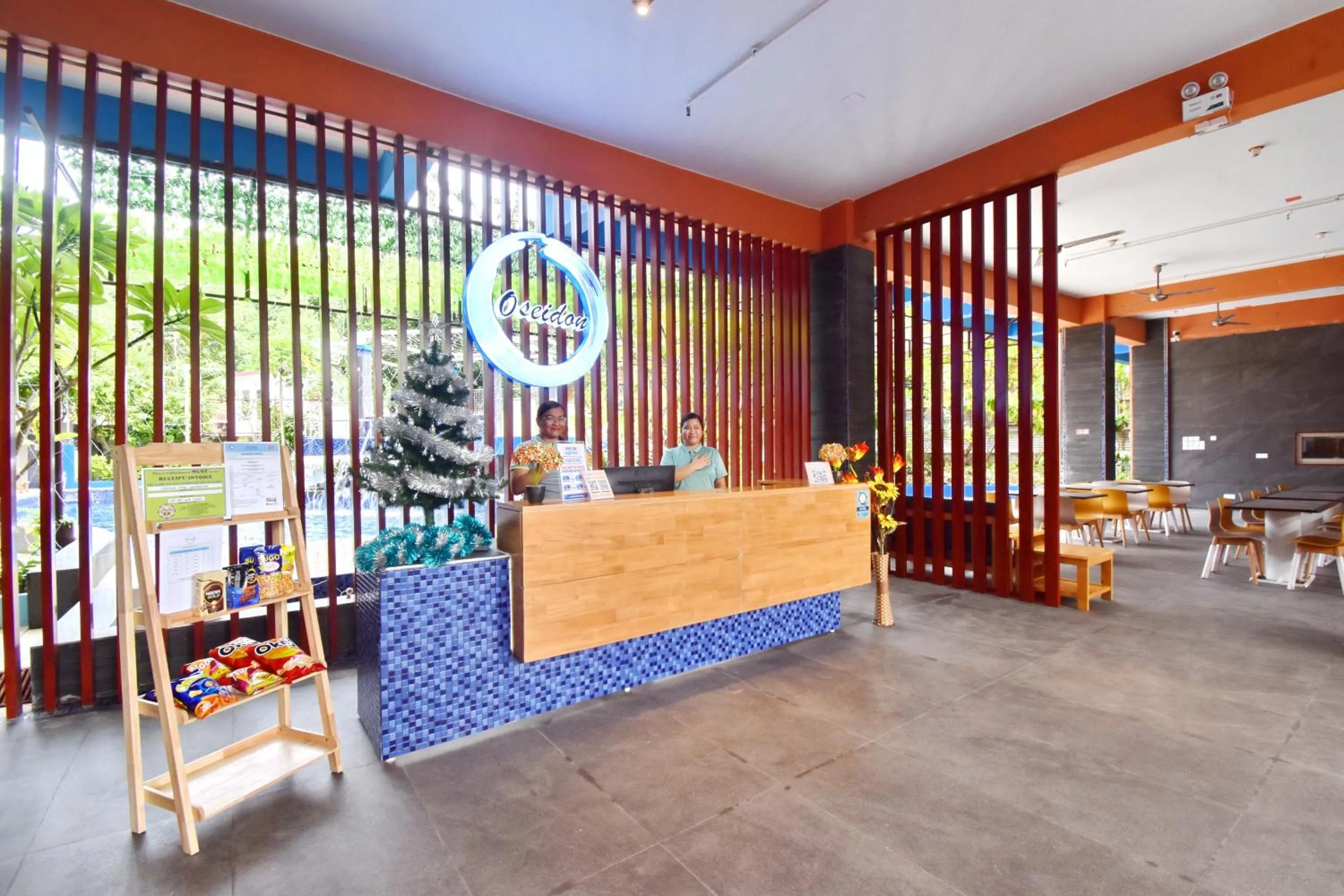 Lobby or reception in OSEIDON HOTEL BORACAY