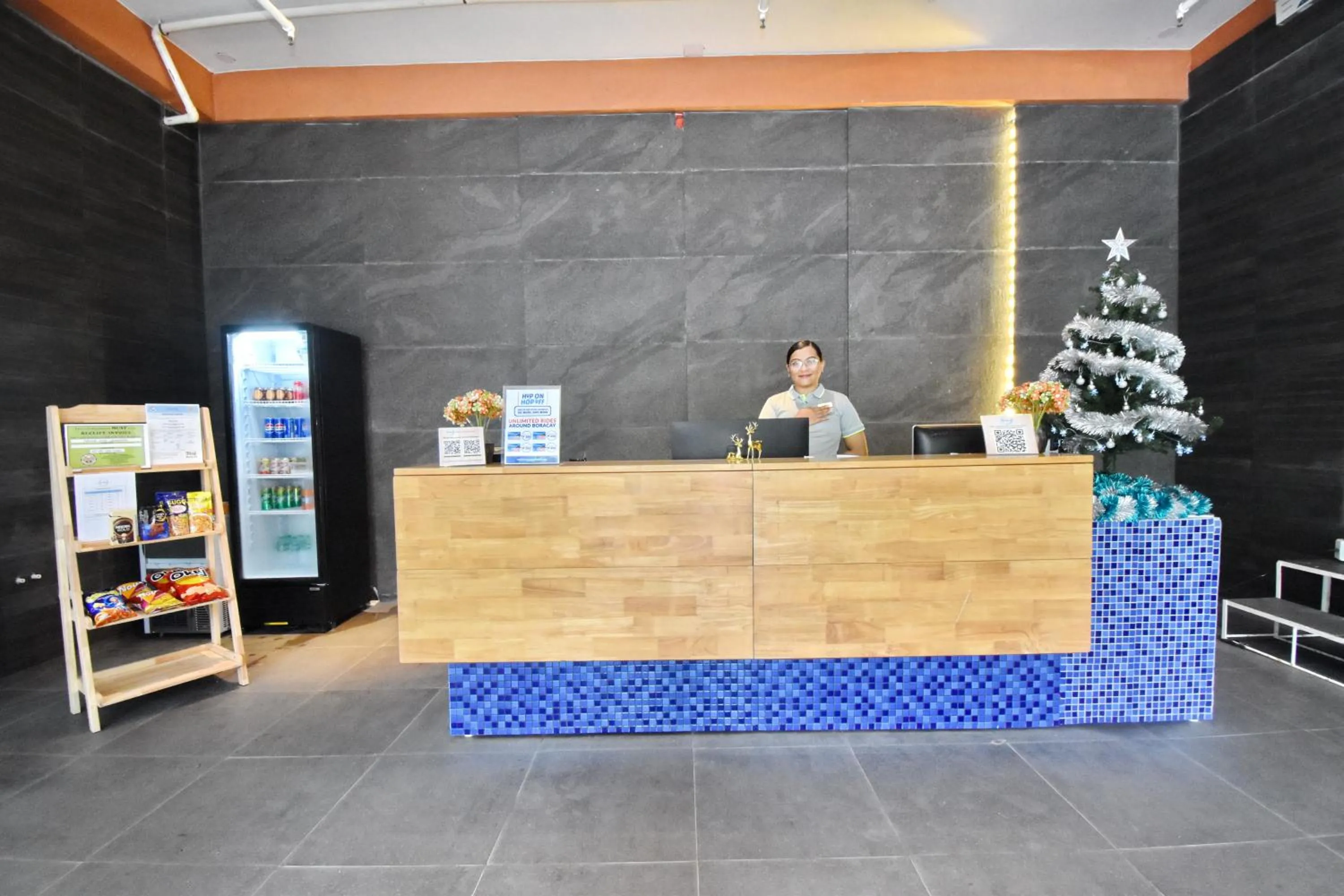 Lobby or reception in OSEIDON HOTEL BORACAY