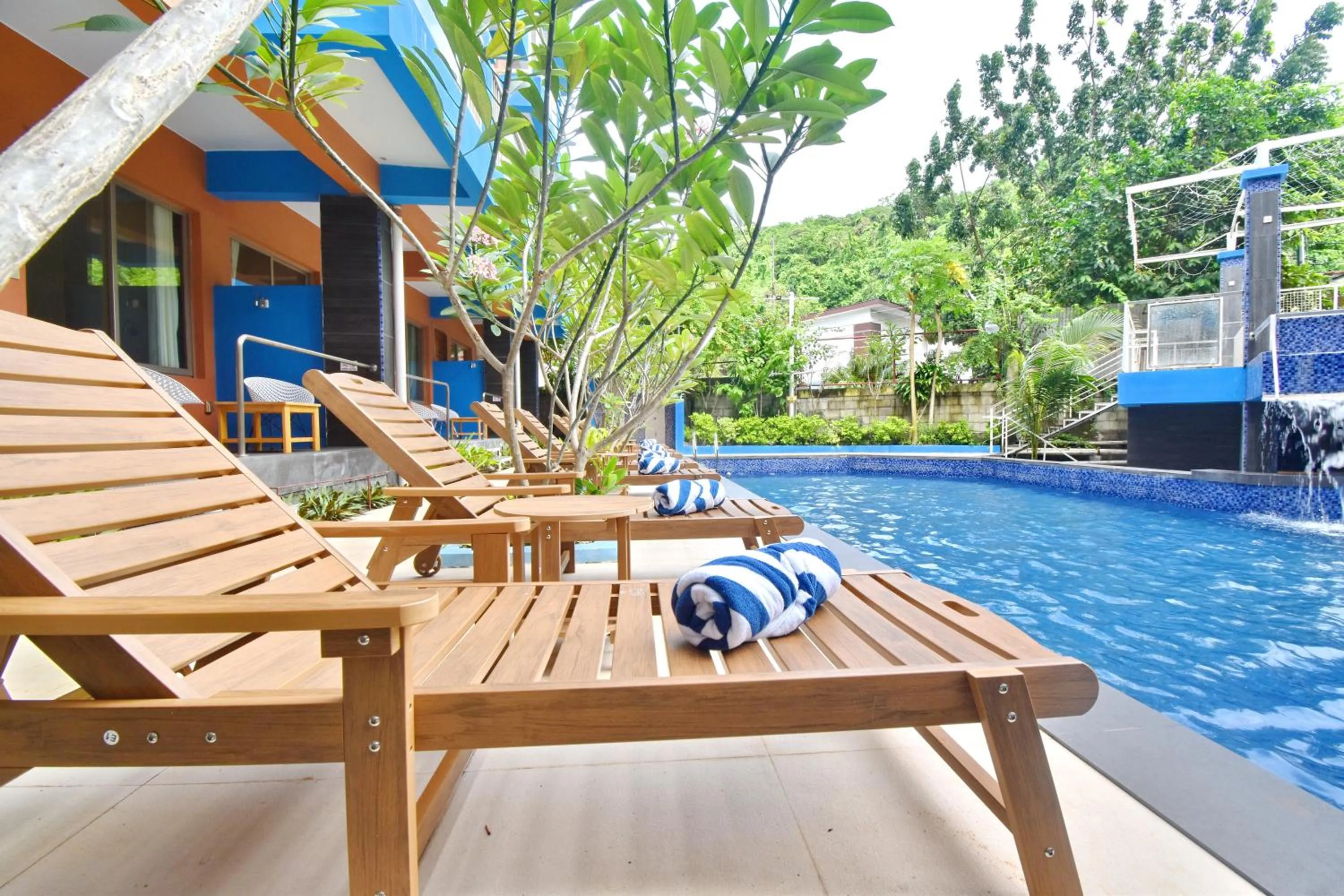 Pool view in OSEIDON HOTEL BORACAY