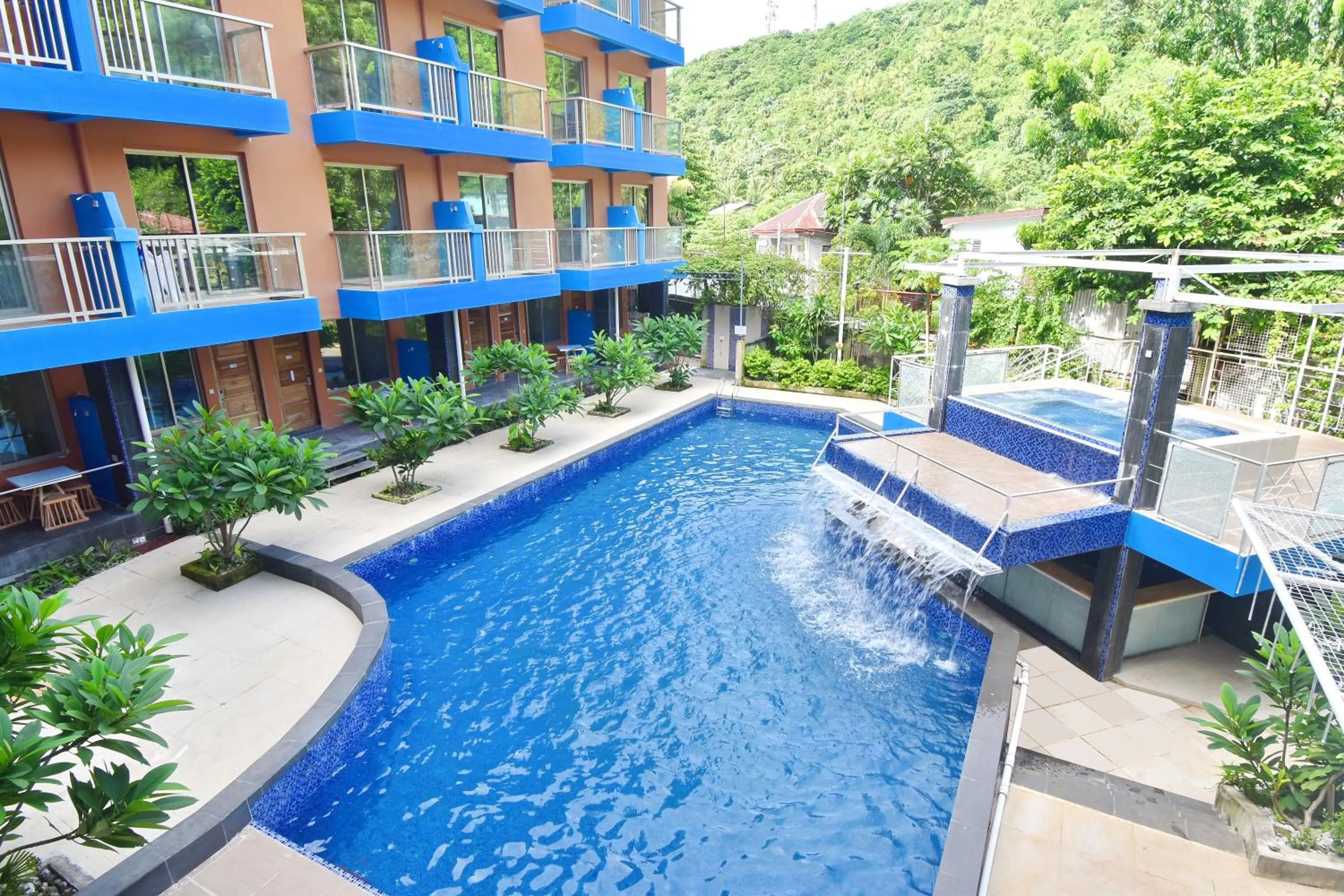 Swimming pool in OSEIDON HOTEL BORACAY
